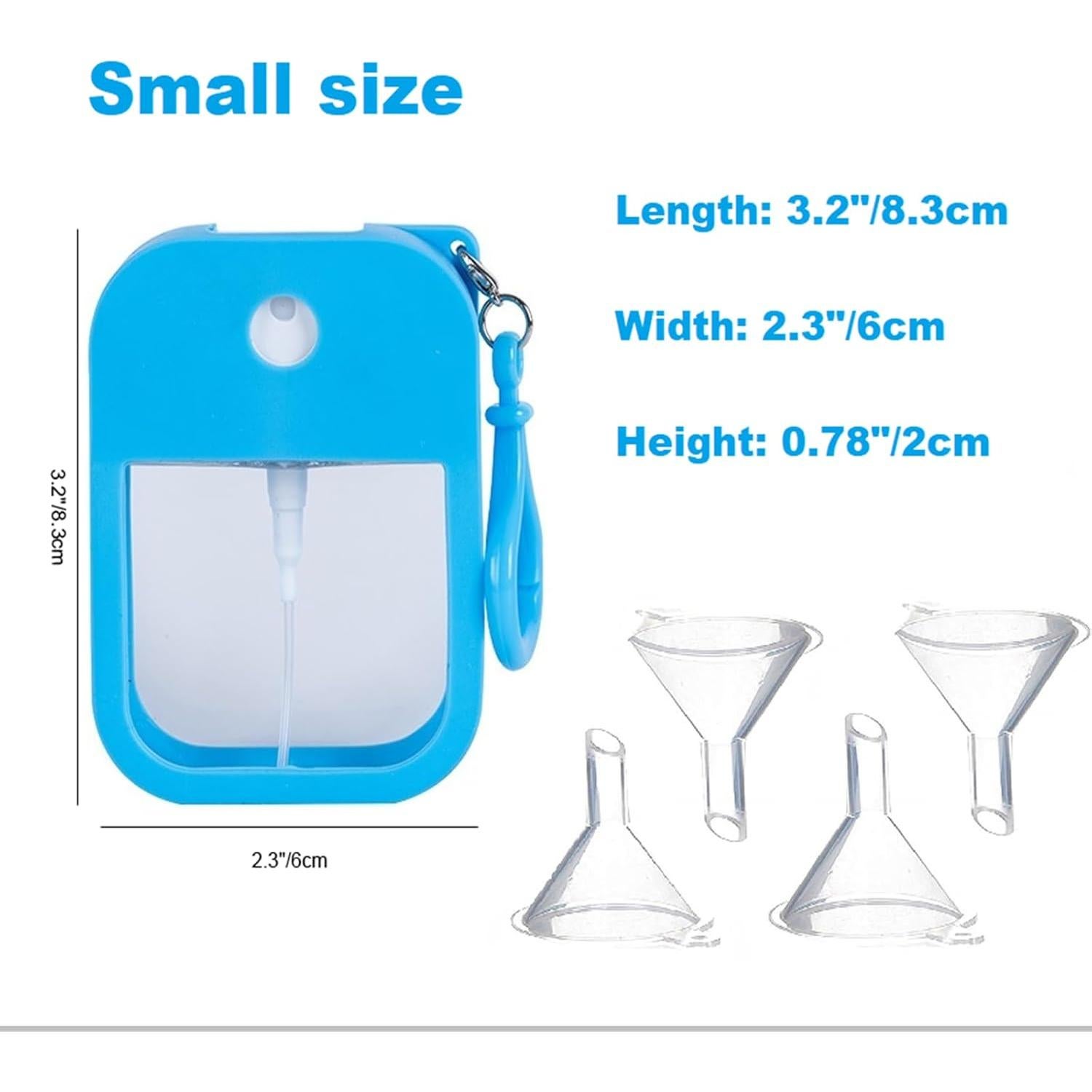 Set 7 Botellas Spray Portátiles EMISSU 38ml Multicolor