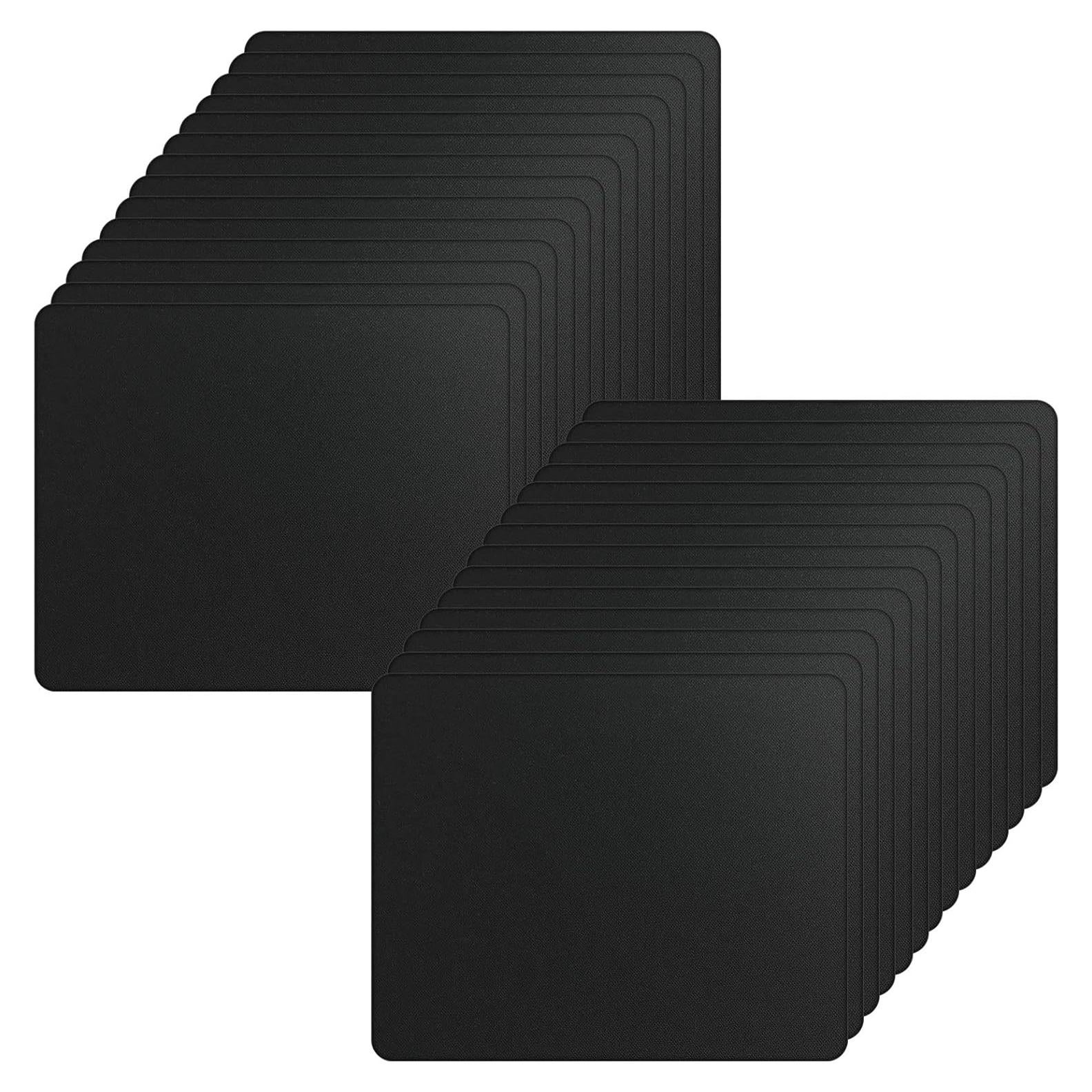 Alfombrilla de Ratón Crtiin 50 Piezas Goma Antideslizante 18x22cm