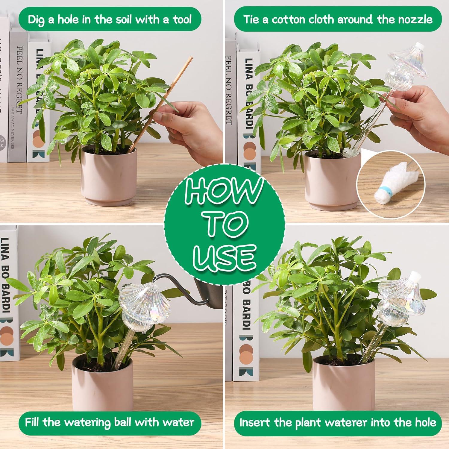 Esferas de Riego para Plantas Kaimfdg - 2 PZS de Vidrio