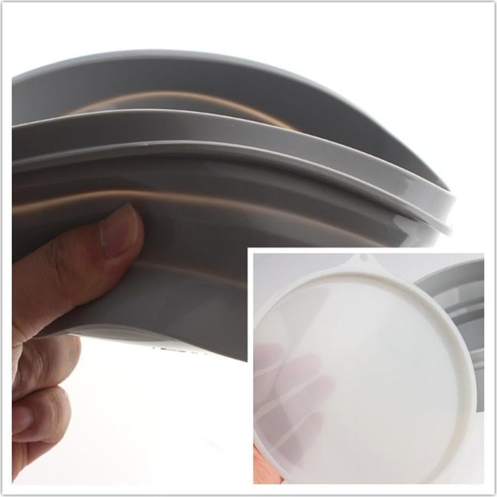 Tazón Plegable de Silicona IYYI 800ml Verde Manzana