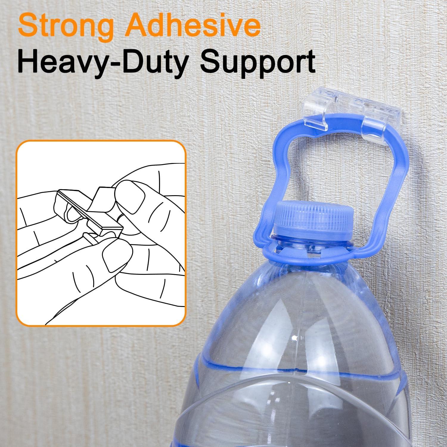 Clips Organizadores de Cables SOULWIT 50 Pcs Transparente