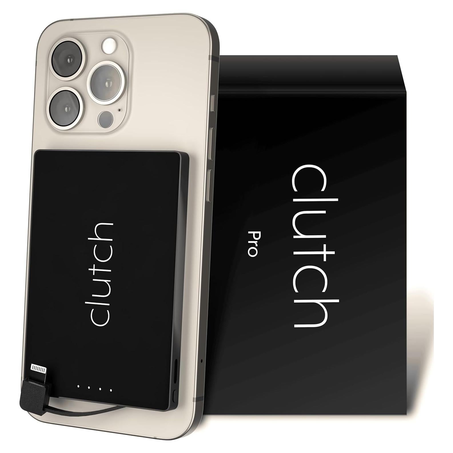 Cargador Portátil Clutch Pro 5000mAh para iPhone Negro