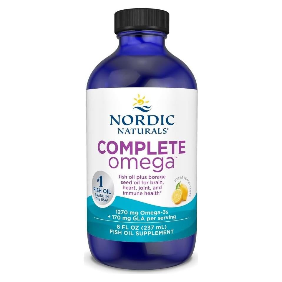 Omega Completo Nordic Naturals 8 oz Limón - 1270 mg Omega-3