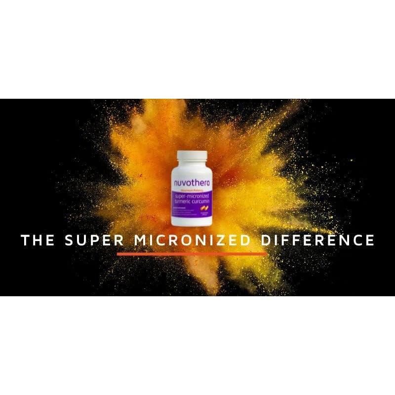 Cápsulas de Cúrcuma y Curcumina Nuvothera 60 Unidades