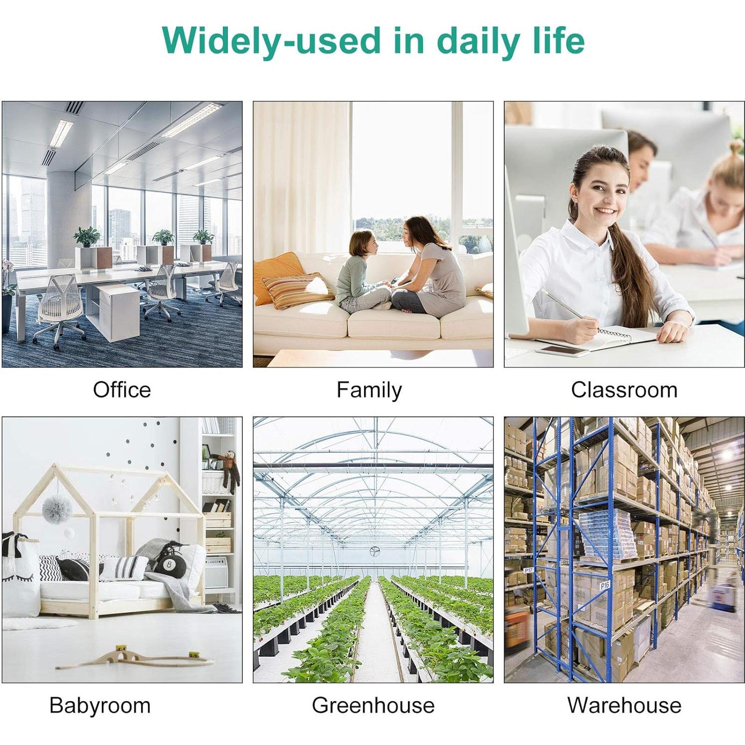 Paquete de 5 Termómetros Digitales Vaikby con Baterías y Adhesivo