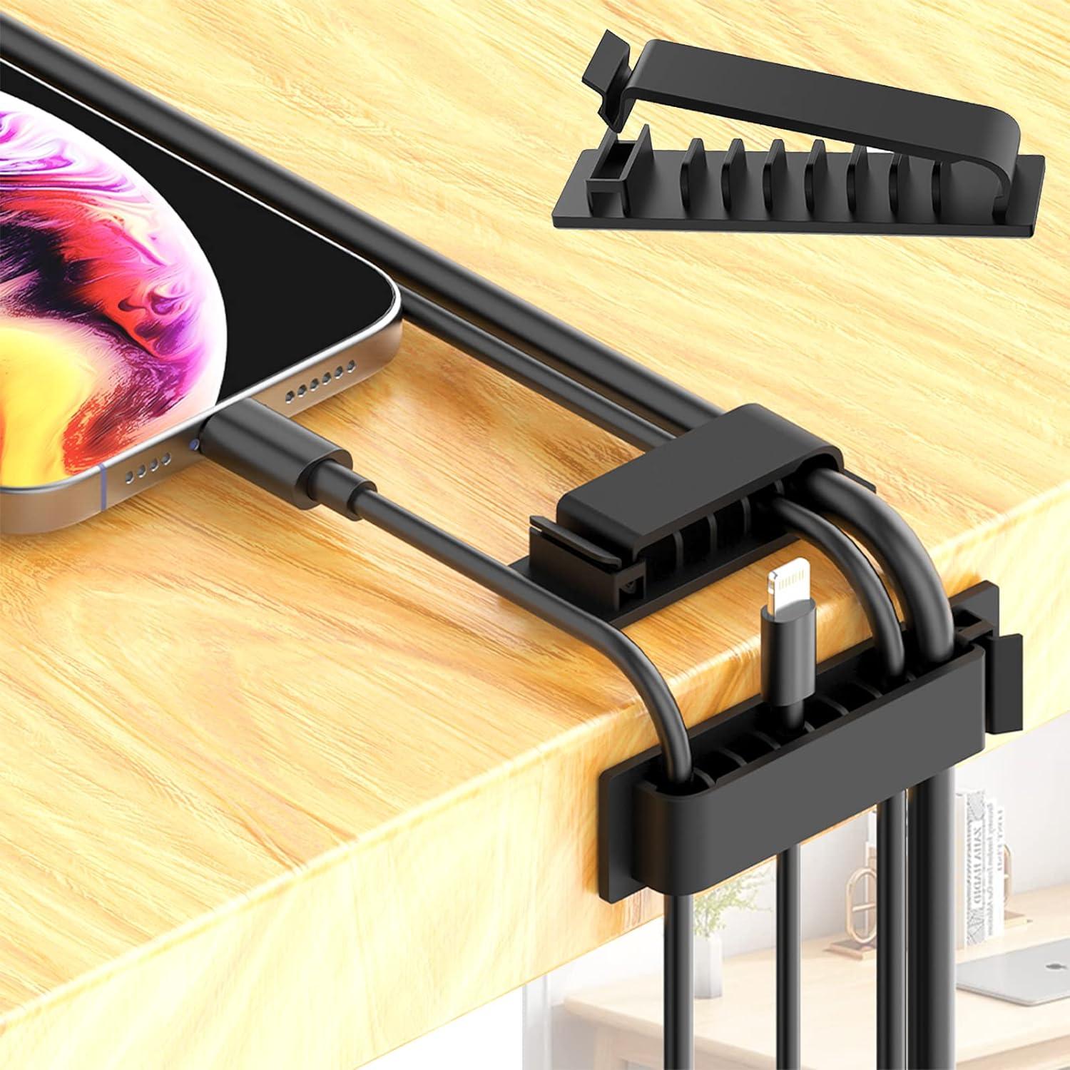 Kit de Gestión de Cables N NOROCME 192 Piezas Organizador