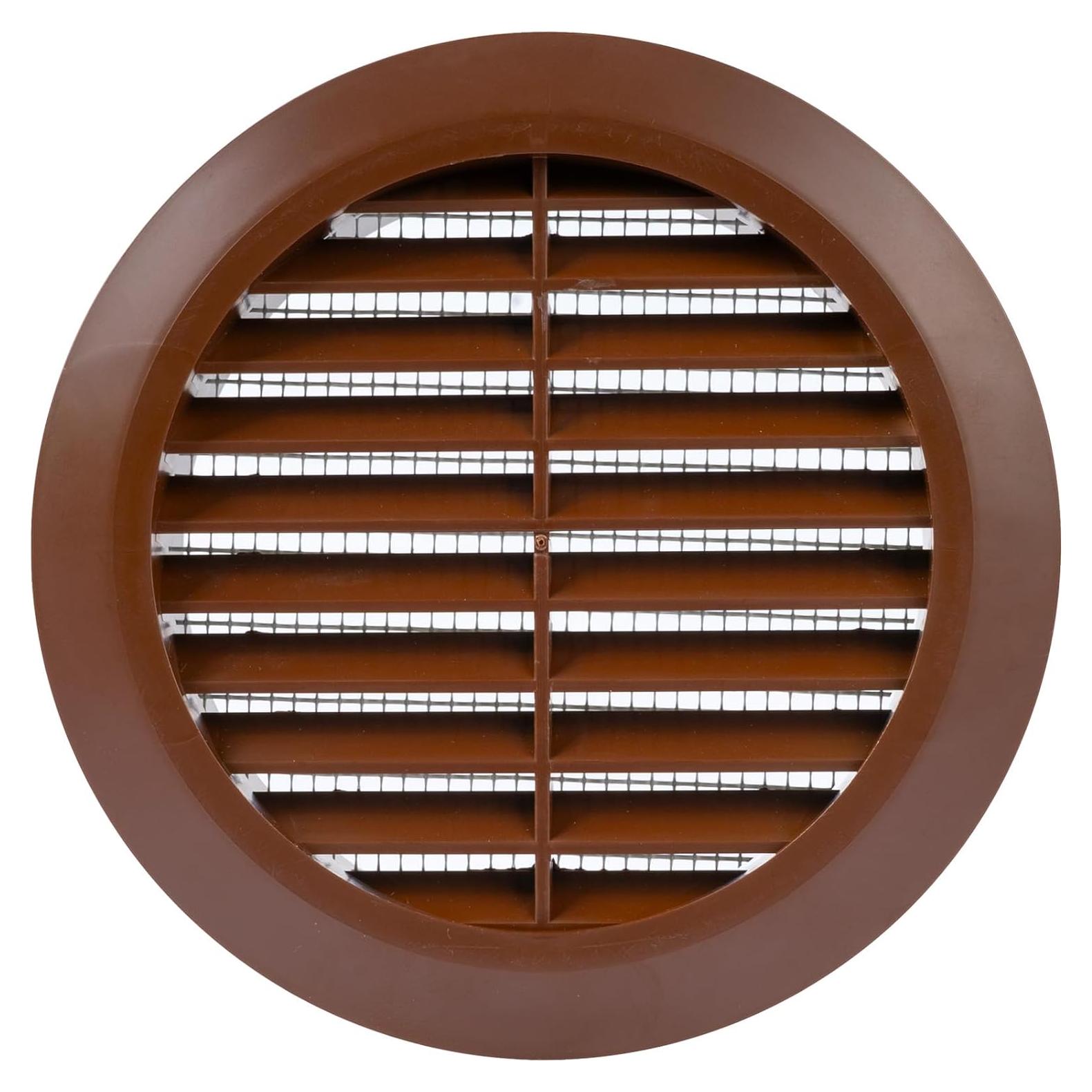 Rejilla de Ventilación 4" Marrón - Sistemas de Ventilación