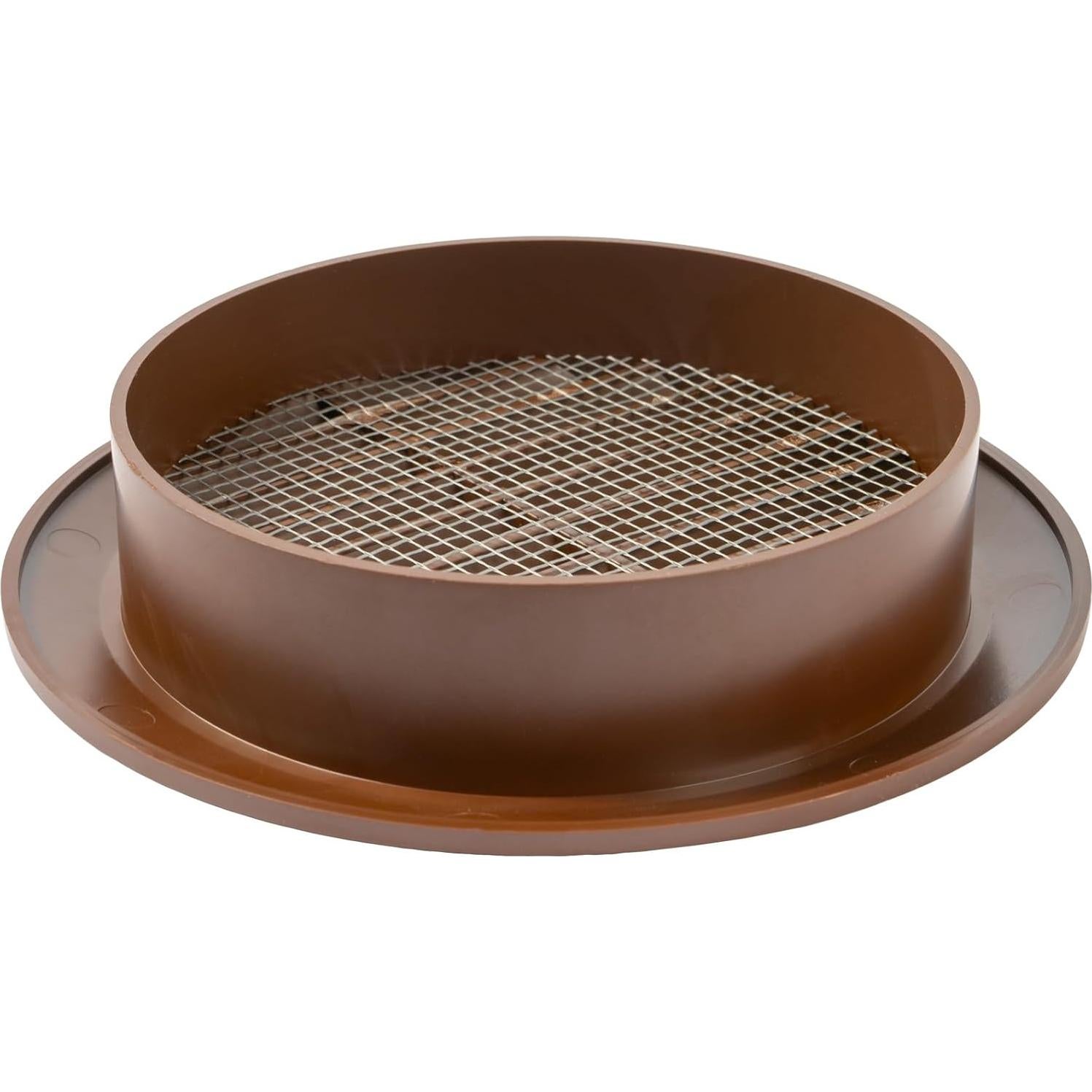 Rejilla de Ventilación 4" Marrón - Sistemas de Ventilación