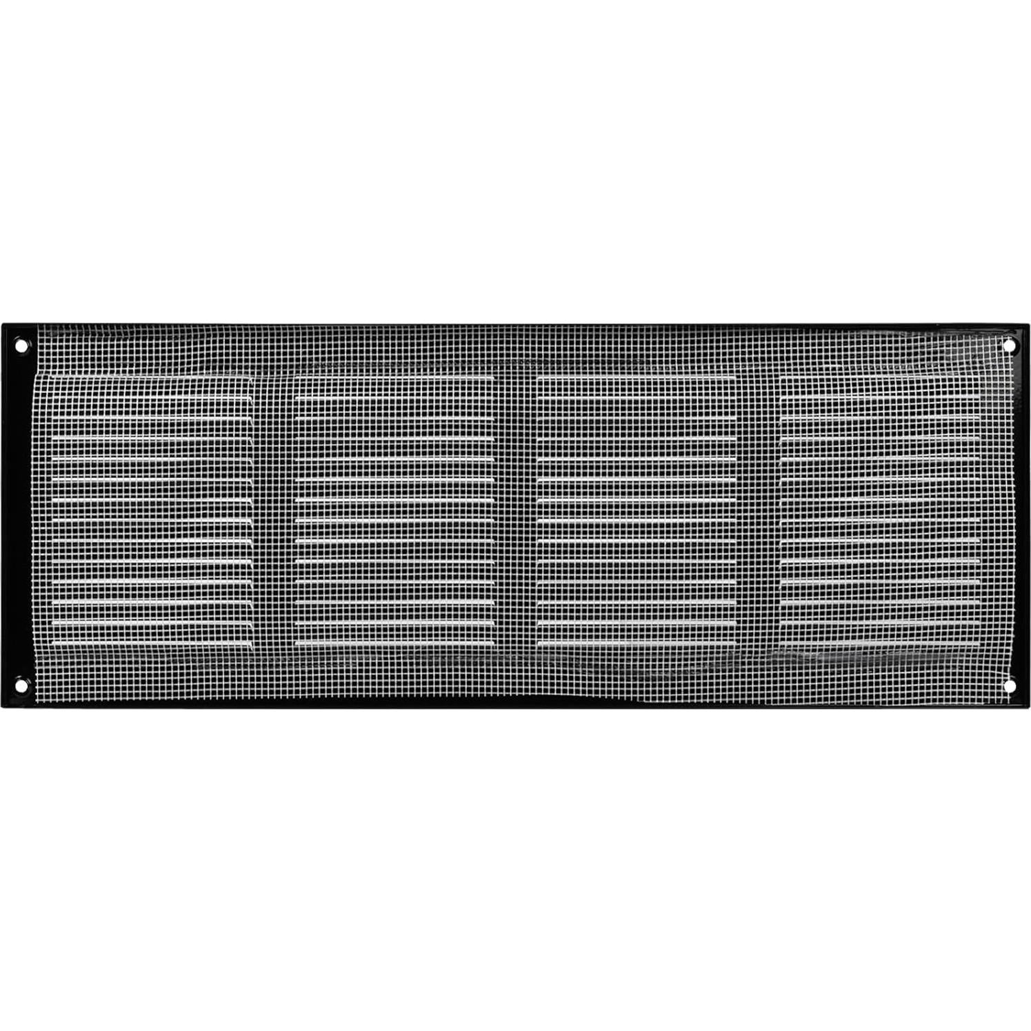 Cubierta de Ventilación Metal 40x15 cm con Protección Insectos