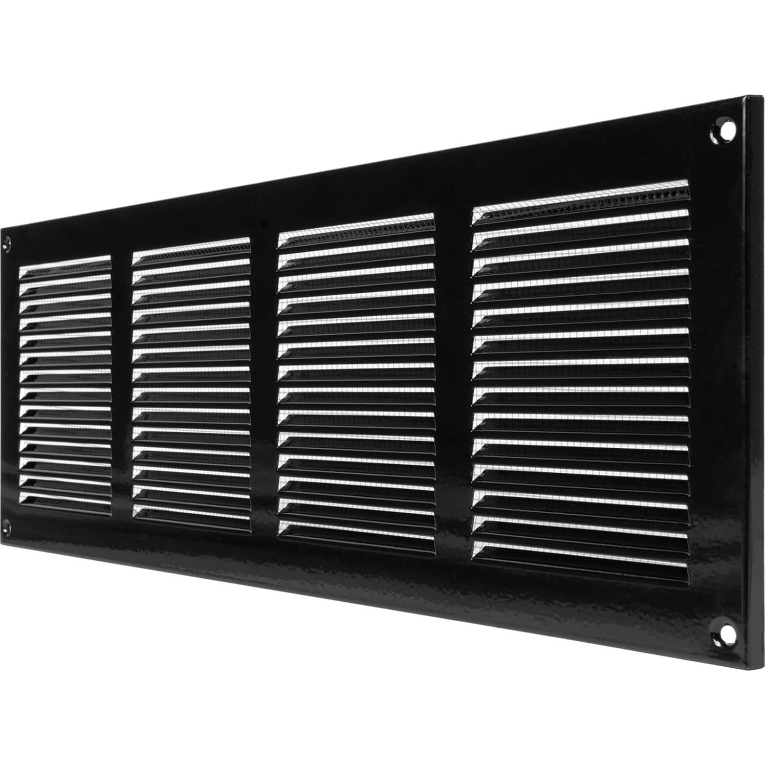 Cubierta de Ventilación Metal 40x15 cm con Protección Insectos