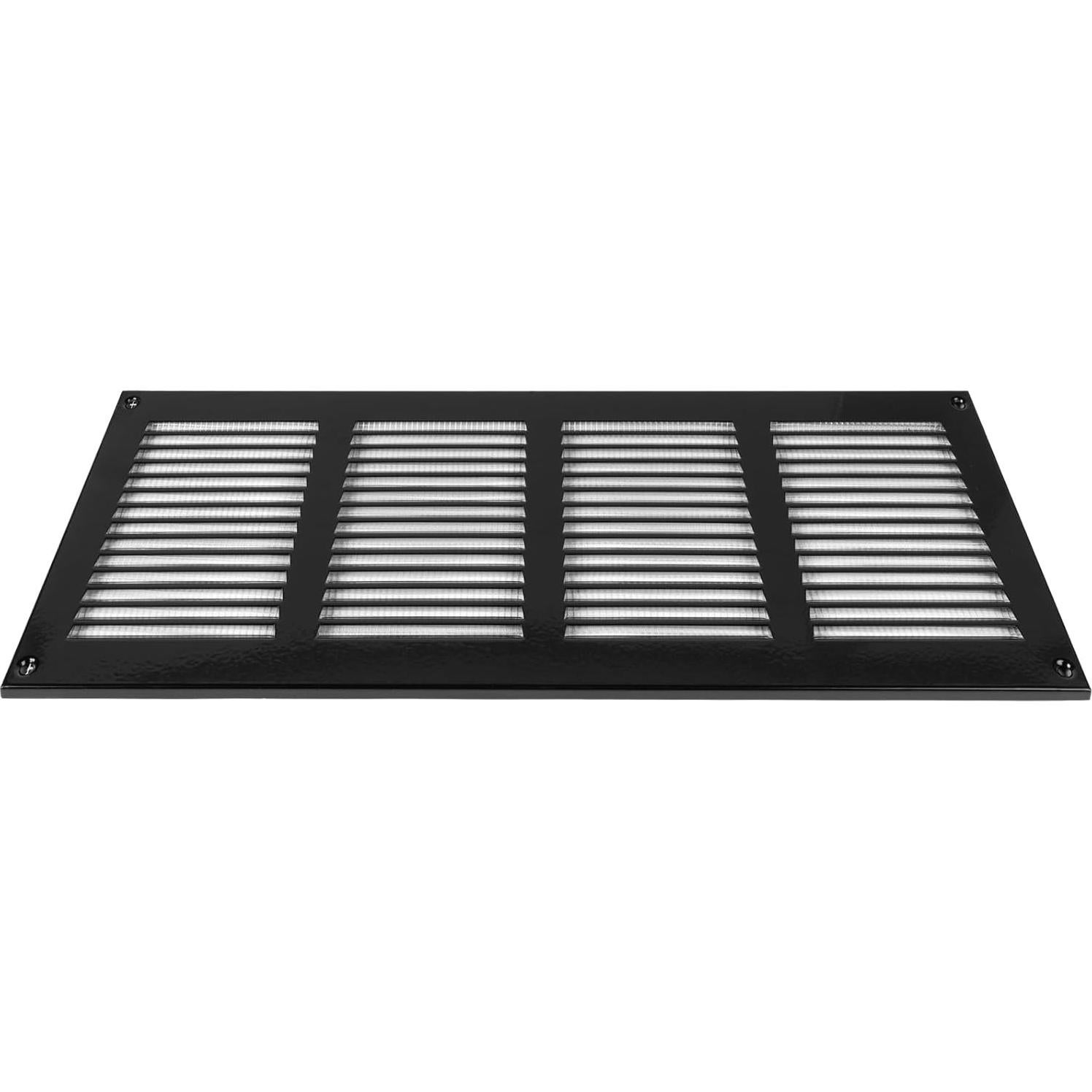 Cubierta de Ventilación Metal 40x15 cm con Protección Insectos