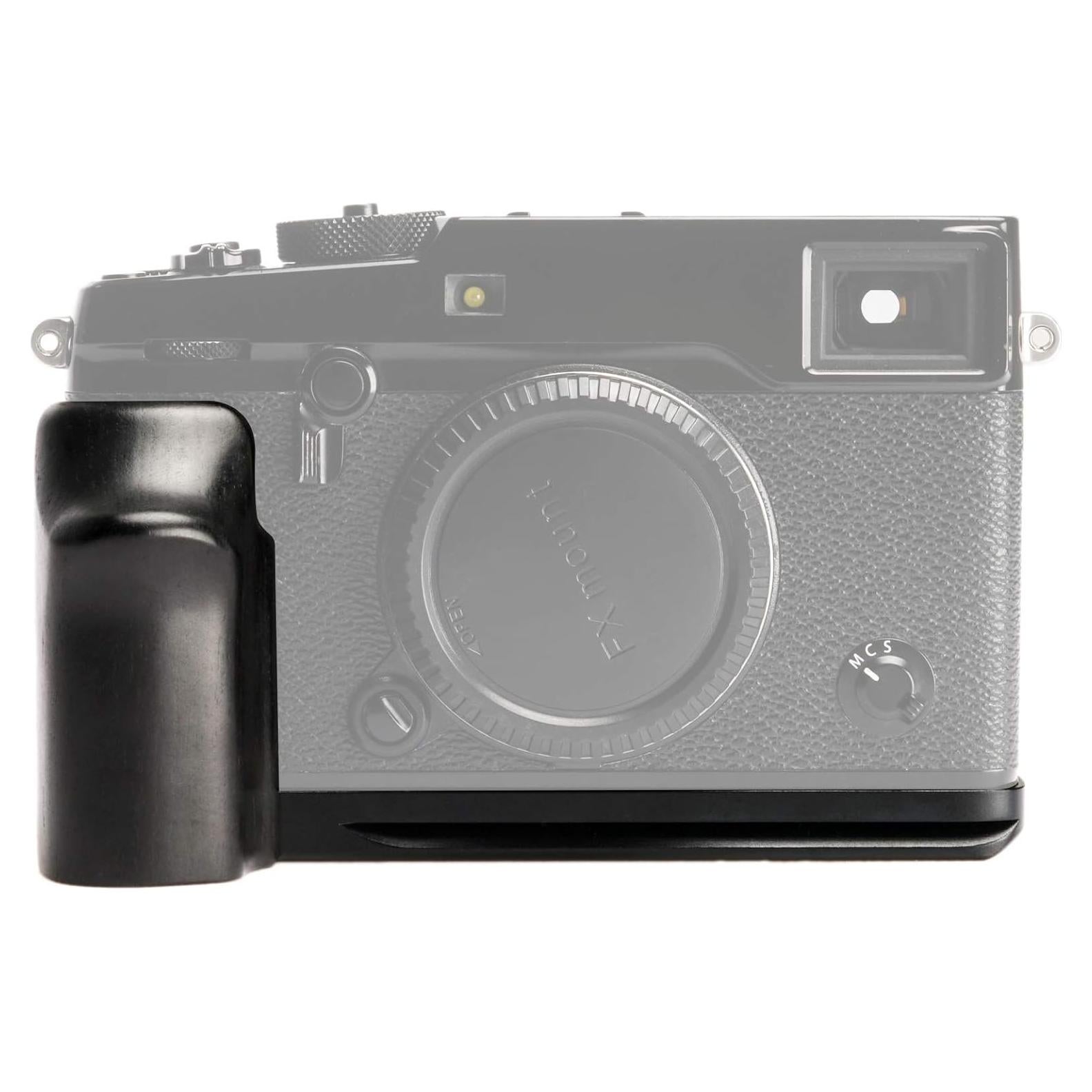 Placa de Liberación Rápida WEPOTO para Fujifilm X-PRO2 - Ébano y Aluminio