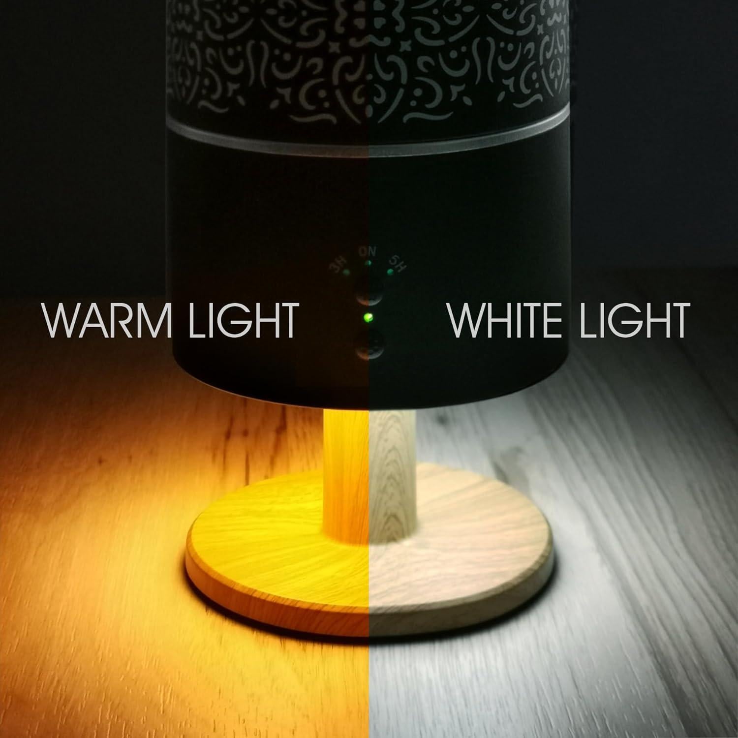 Difusor de Aceite Esencial Earnest Living 260ml Negro