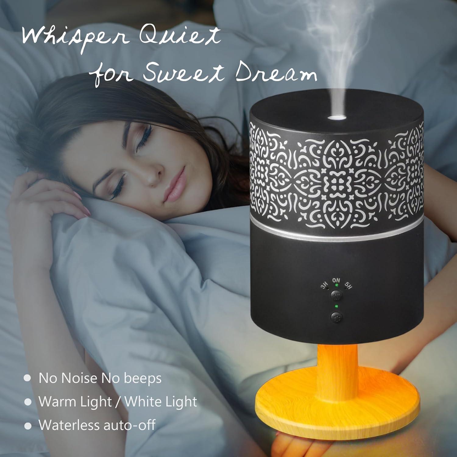 Difusor de Aceite Esencial Earnest Living 260ml Negro