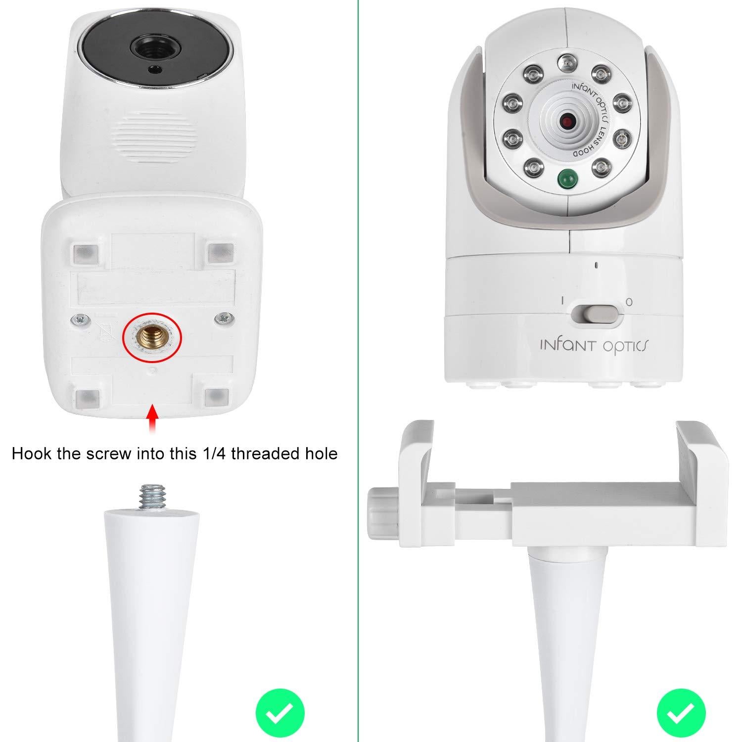 Soporte Universal para Cámara de Monitor de Bebé iTODOS Blanco