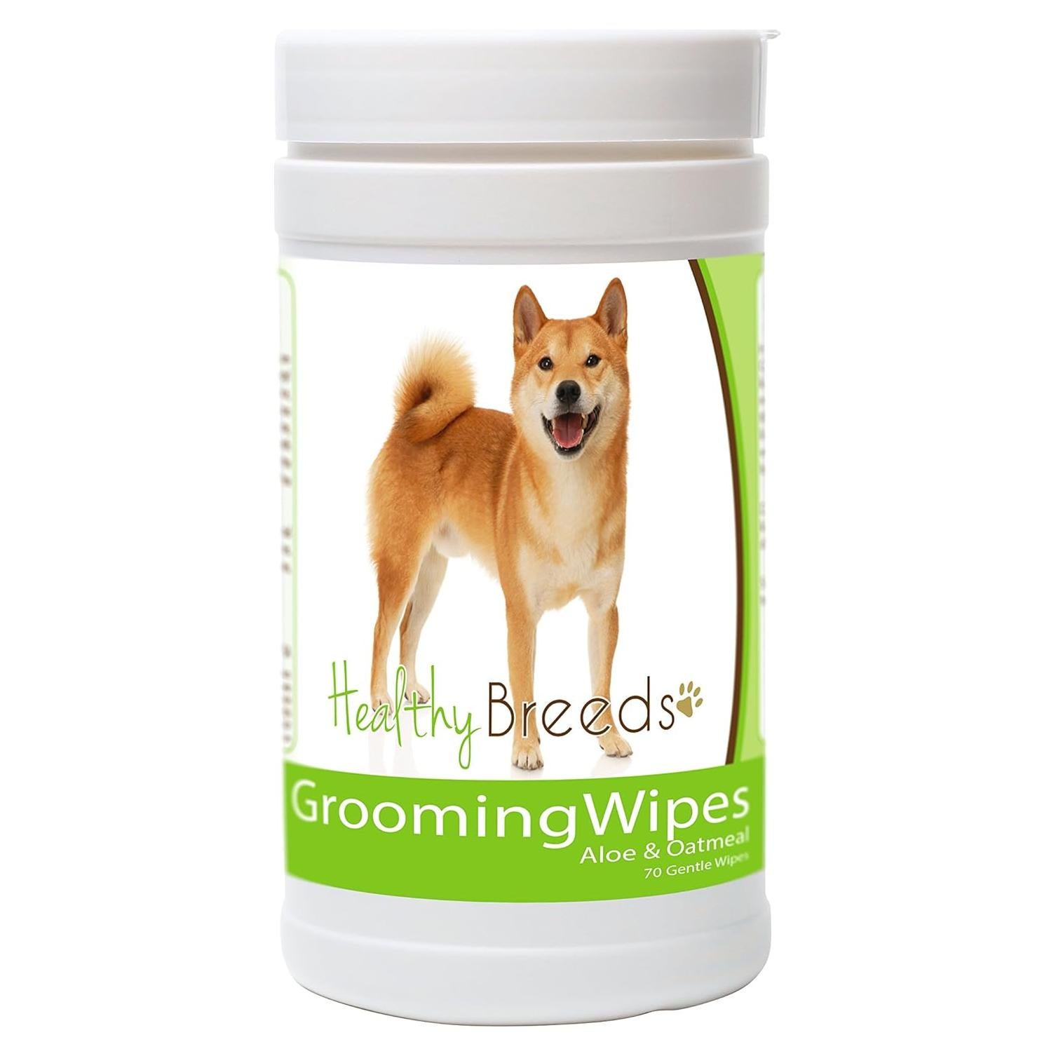 Toallitas de Aseo para Perro Shiba Inu Healthy Breeds 70 Unidades