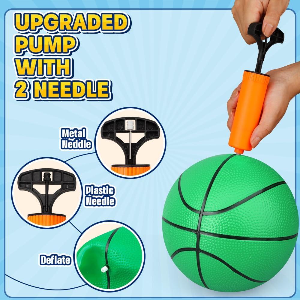 Balón de Baloncesto Suave LNCOJOLM 21.8 cm para Niños