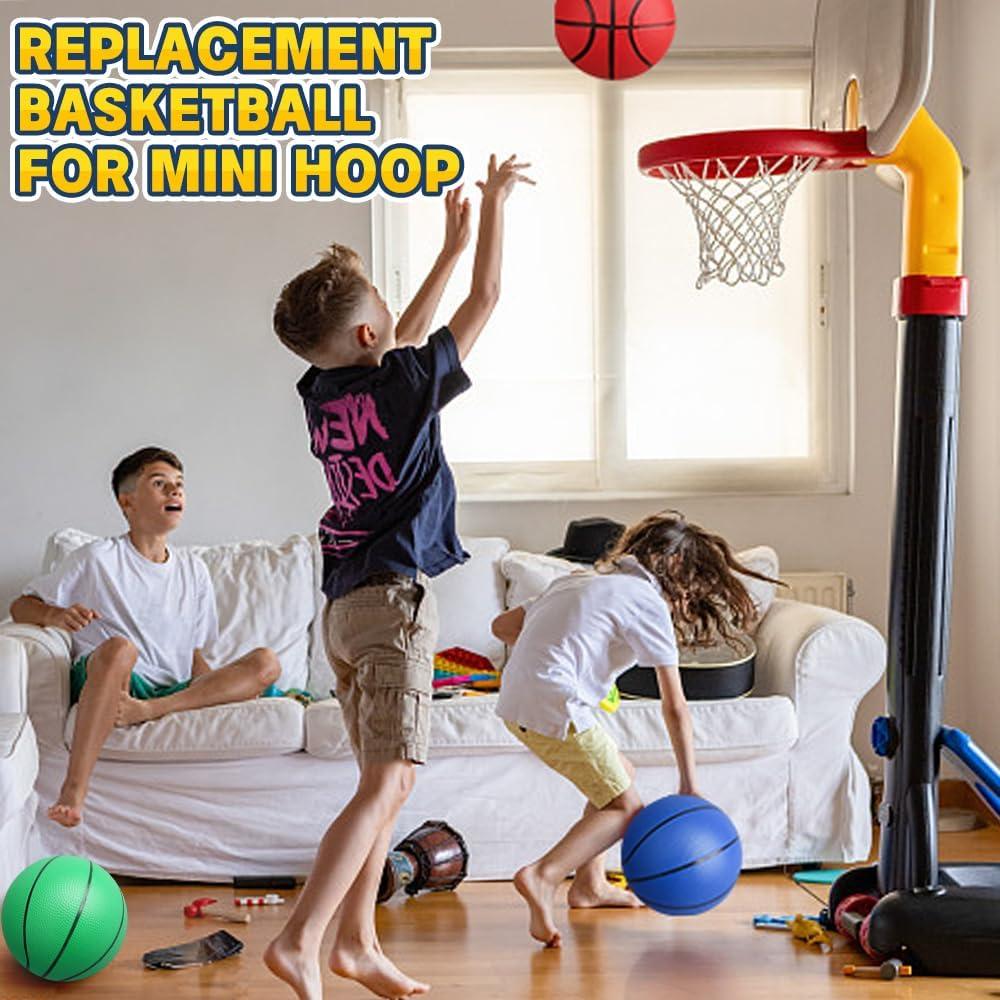 Balón de Baloncesto Suave LNCOJOLM 21.8 cm para Niños