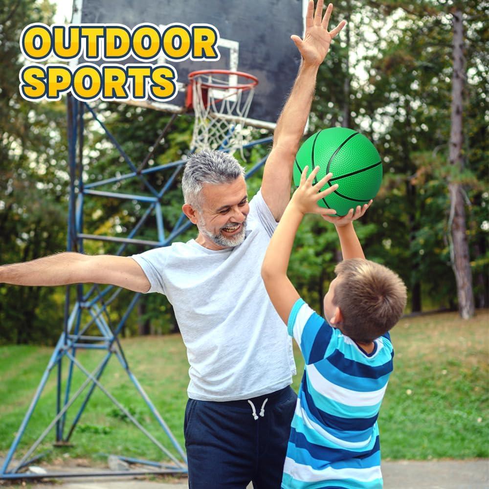 Balón de Baloncesto Suave LNCOJOLM 21.8 cm para Niños