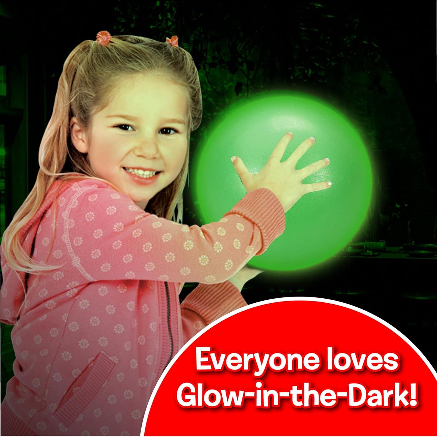 Pelota Gertie Brilla en la Oscuridad Small World Toys 22.86 cm