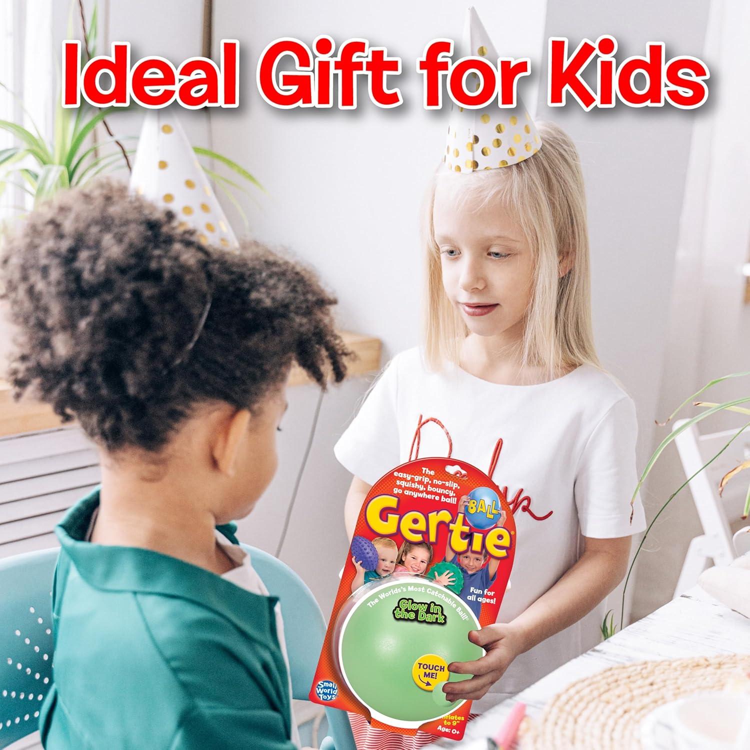 Pelota Gertie Brilla en la Oscuridad Small World Toys 22.86 cm