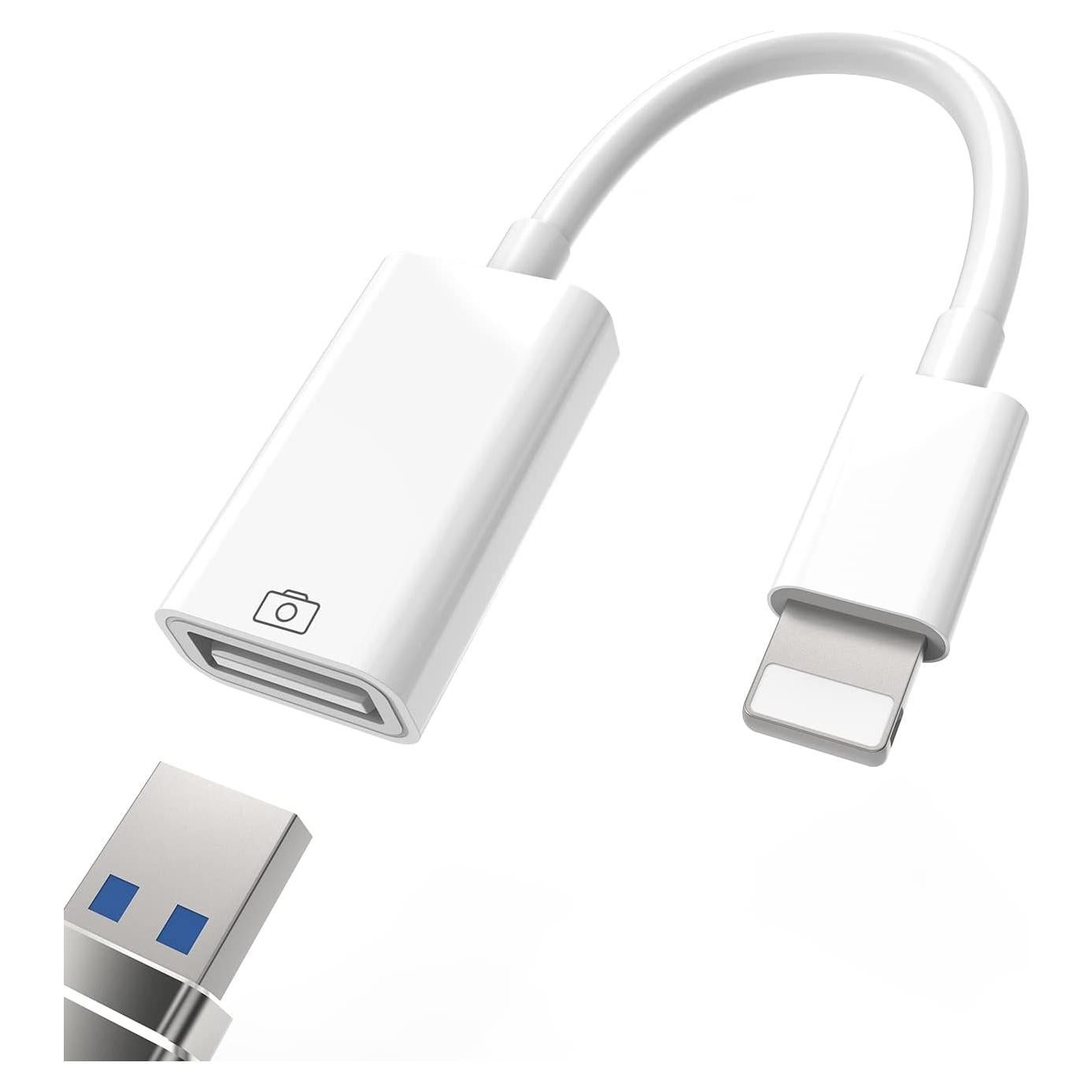 Adaptador Lightning a USB Hembra Aksenli para iPhone y iPad