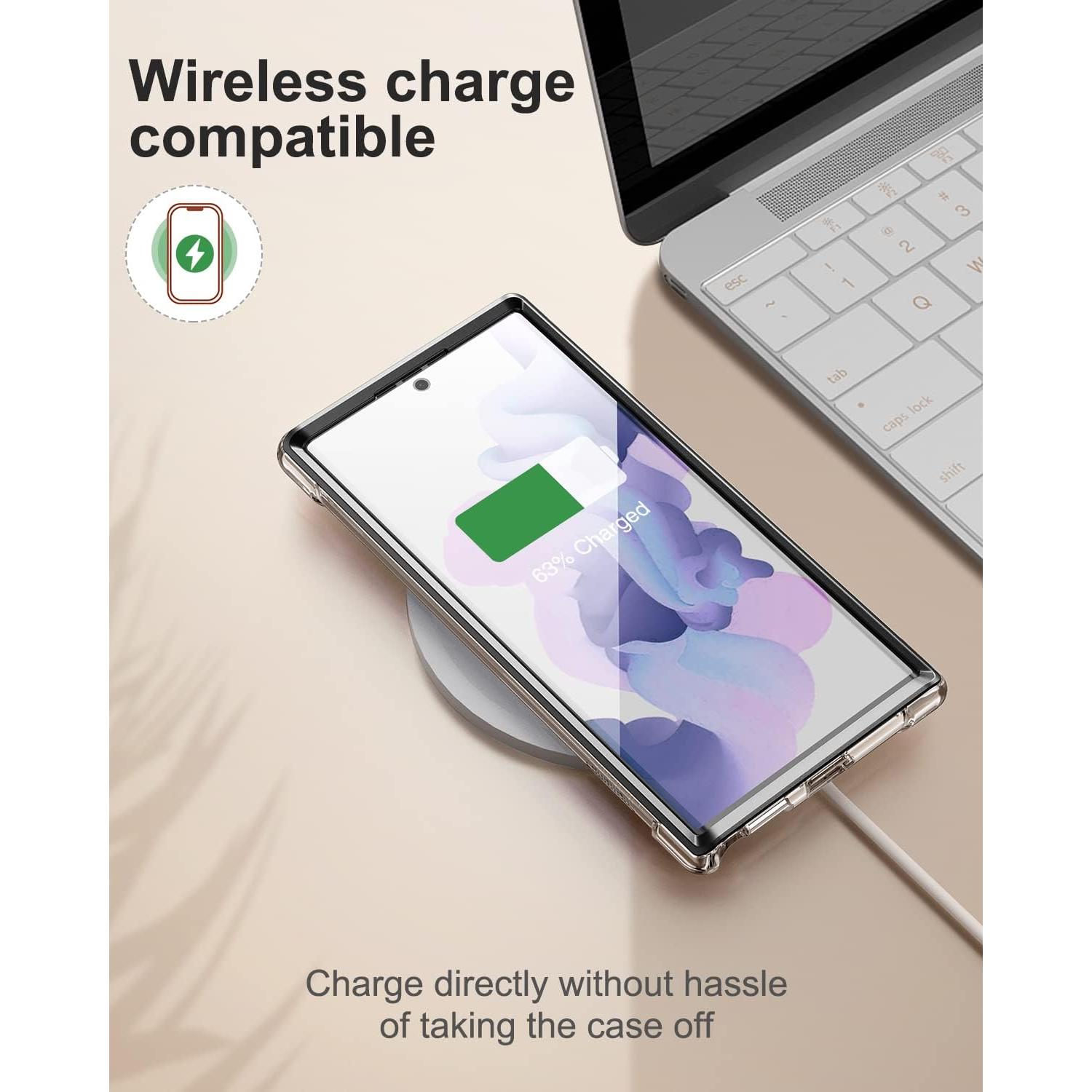 Funda Transparente SURITCH para Samsung Galaxy S22 Ultra 6.8"