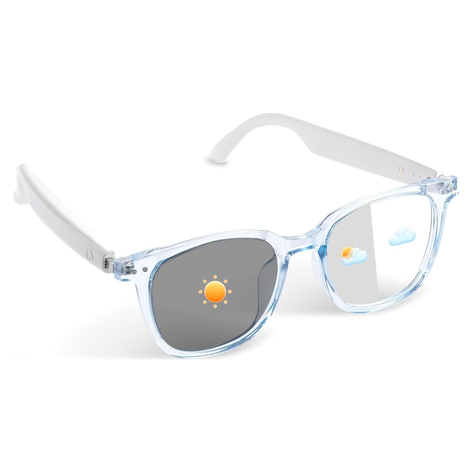 Gafas Inteligentes HAIXINDA UF-15 Bluetooth Audio UV400 Azul