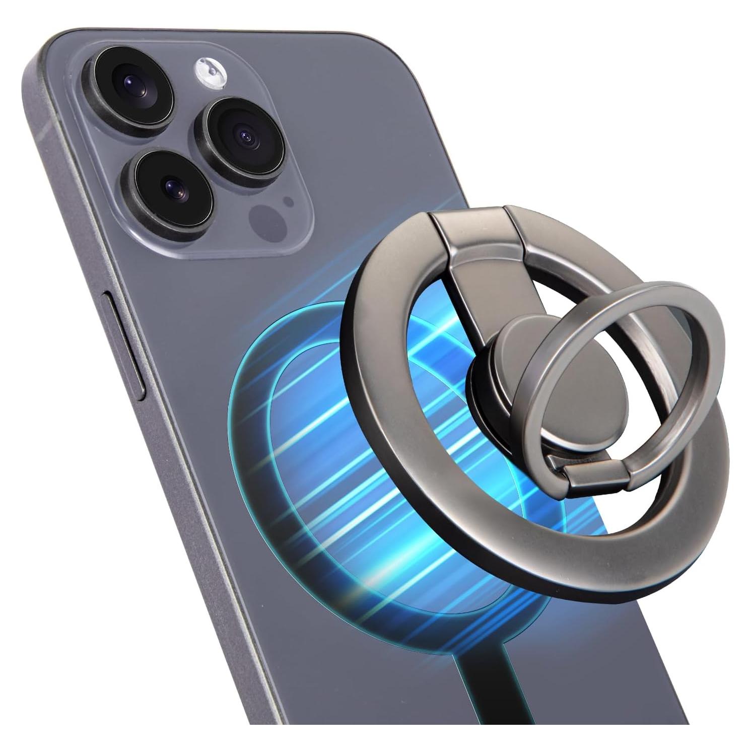 Soporte Magnético para Teléfono GZ LW, Agarre Largo, Compatible iPhone 12-17