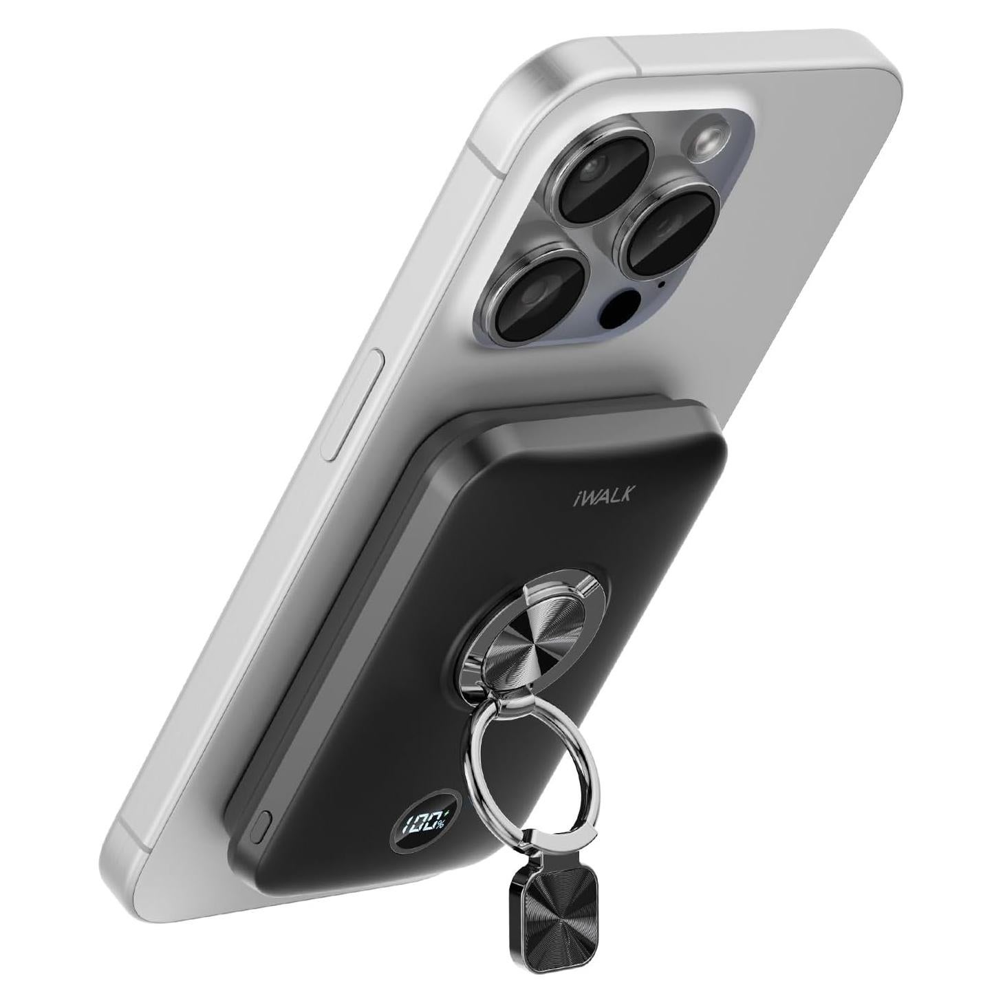 Cargador Portátil Magnético iWALK 10,000mAh para iPhone 16/15/14/13/12