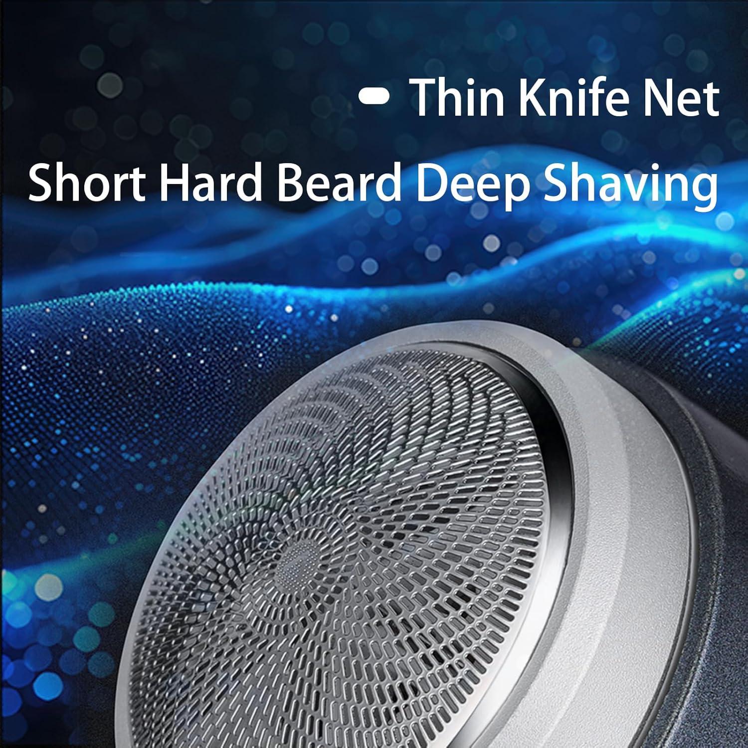 Afeitadora Eléctrica Portátil NINGBO SH588 Gris Recargable USB