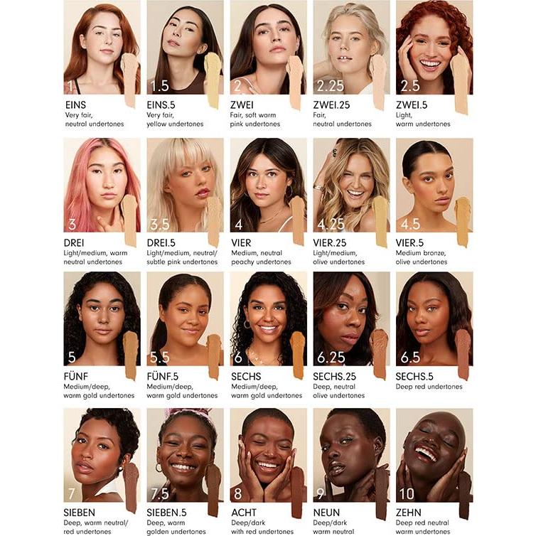 Base y Corrector 2 en 1 Monika Blunder Beauty - Tono 1 - Muy Claro - 17.6 g