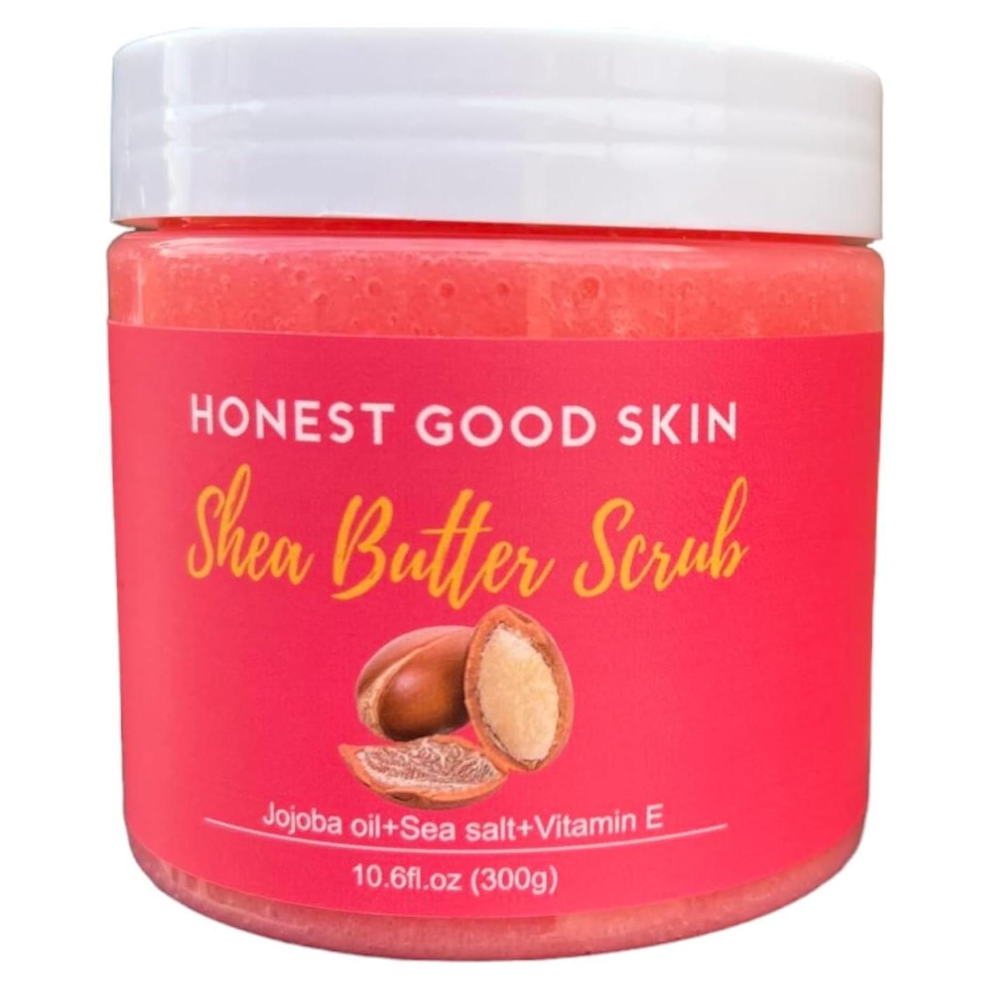 Exfoliante Corporal Natural Honest Good Skin 340g Manteca de Karité