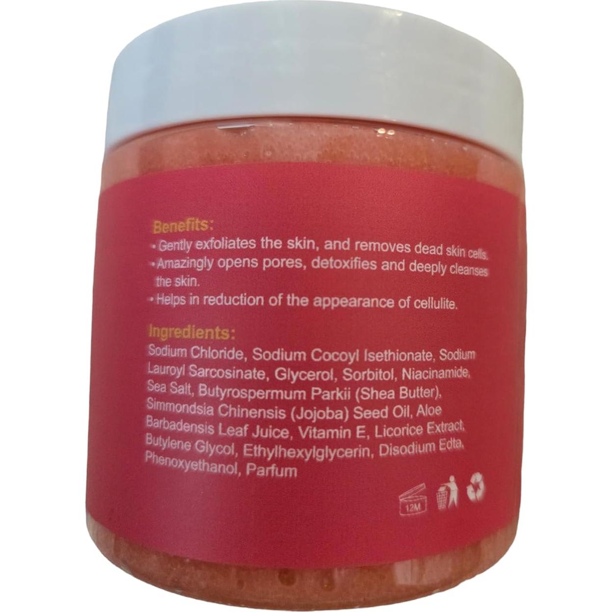 Exfoliante Corporal Natural Honest Good Skin 340g Manteca de Karité