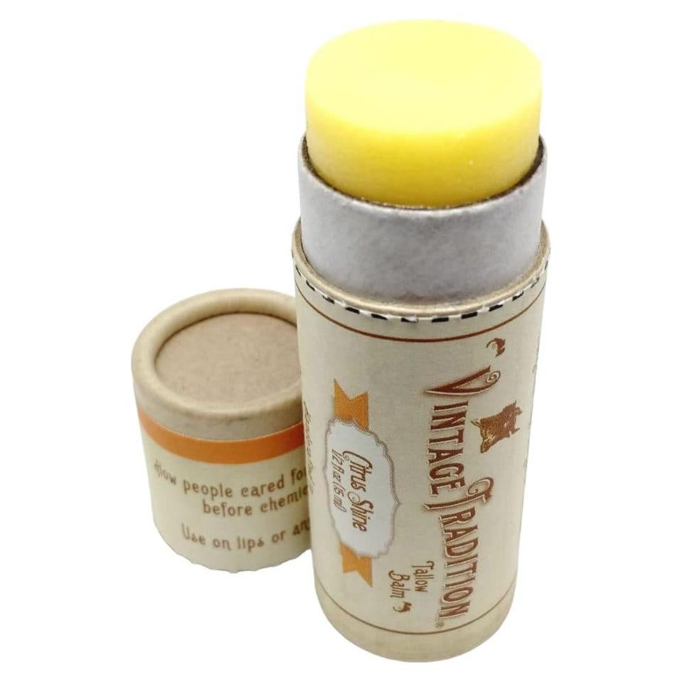 Bálsamo Labial Hidratante Vintage Tradition - Sebo de Res 15ml