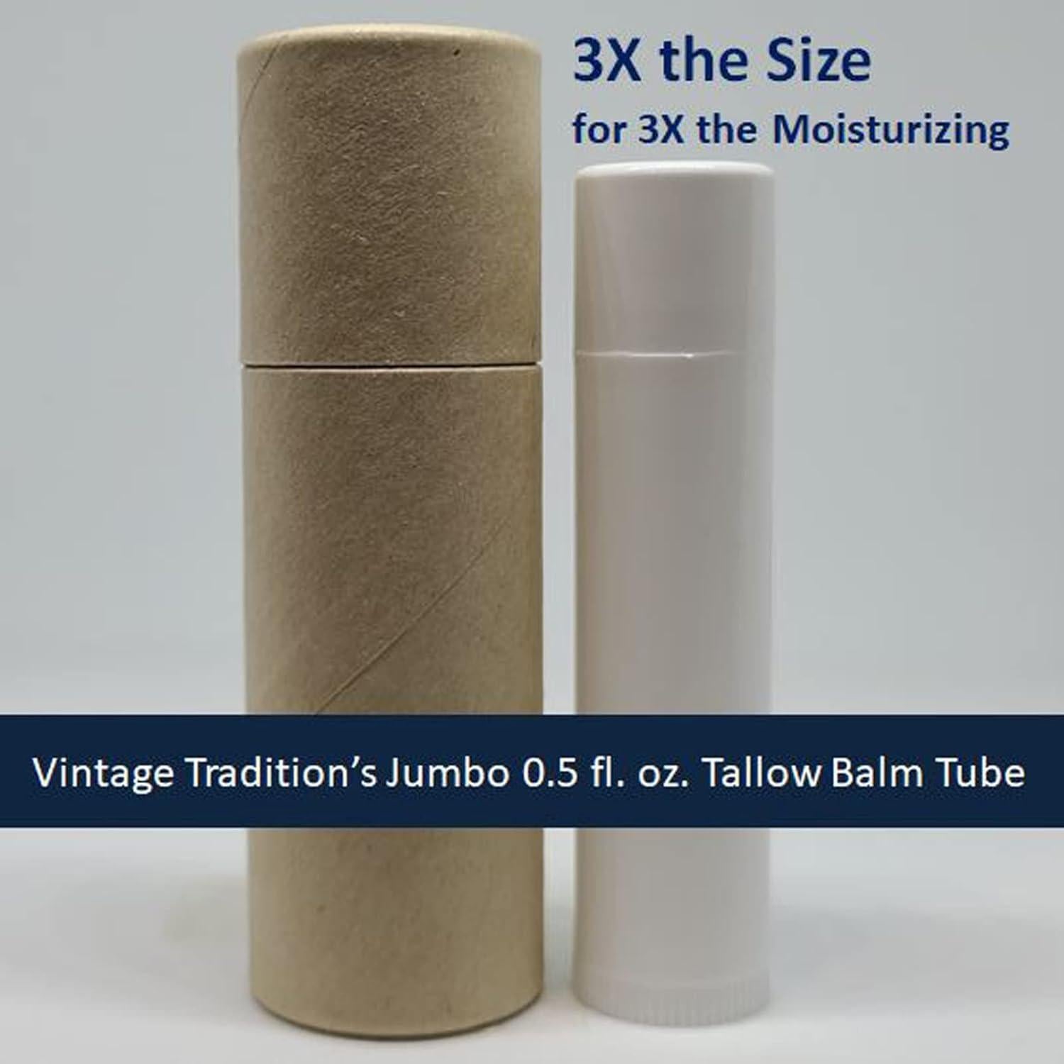 Bálsamo Labial Hidratante Vintage Tradition - Sebo de Res 15ml