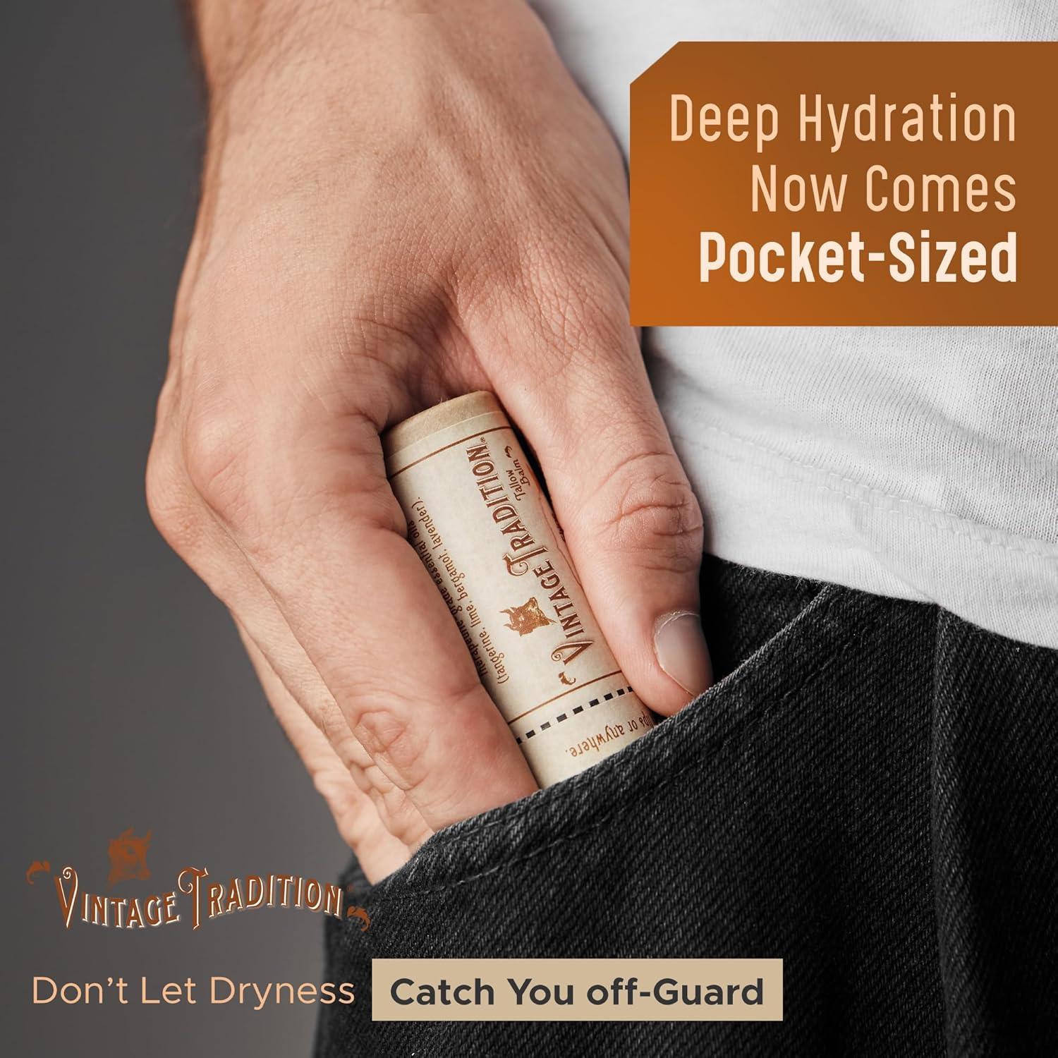 Bálsamo Labial Hidratante Vintage Tradition - Sebo de Res 15ml