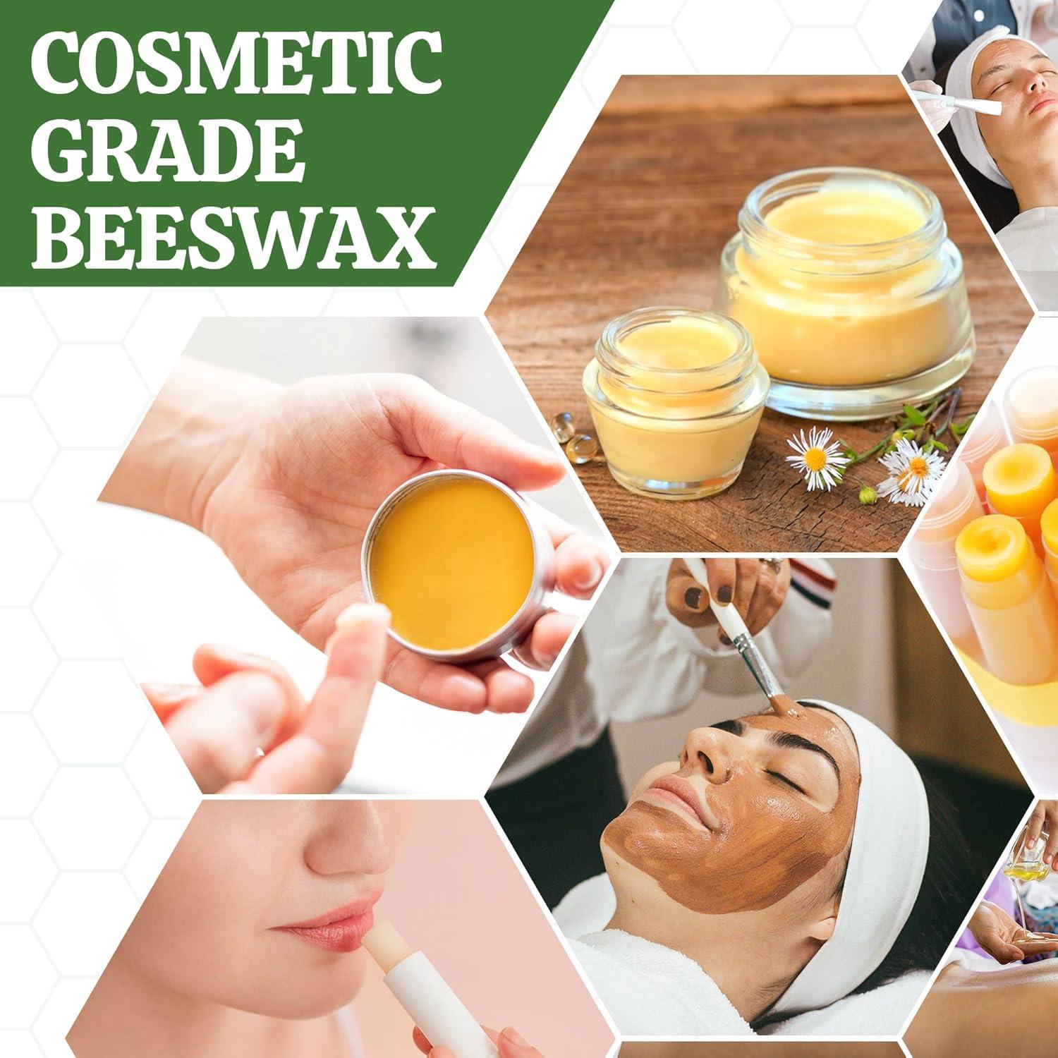 Pellets de Cera de Abeja Orgánica YASNAY 0.90 kg para DIY