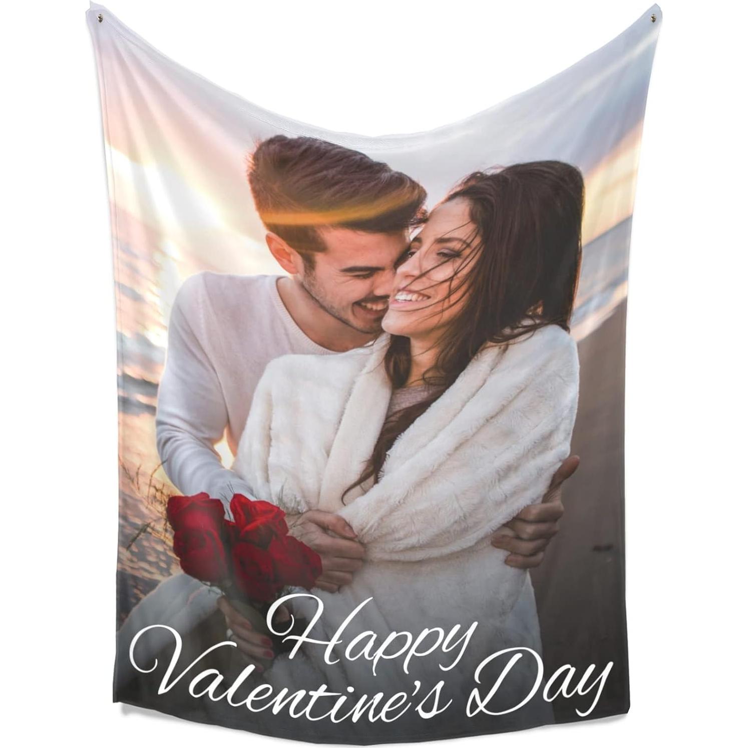 Manta Personalizada Printwoo 101.6x76.2cm Franela con Foto