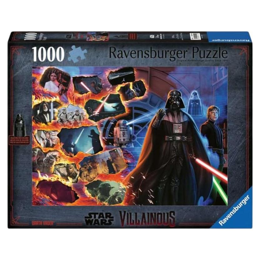 Rompecabezas Ravensburger Star Wars Villainous Darth Vader 1000 Pzas