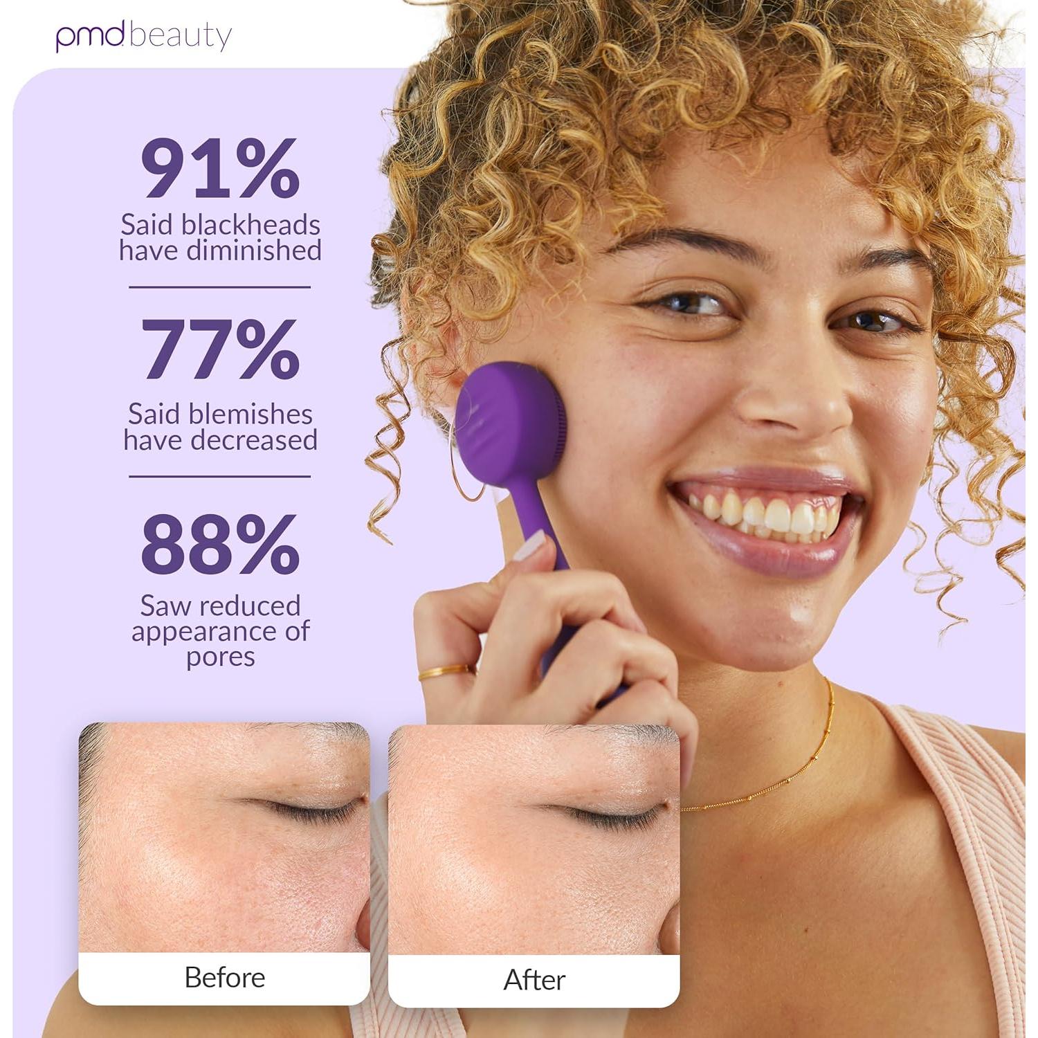 Dispositivo de Limpieza Facial PMD Clean Mini - Silicona, Impermeable, Antienvejecimiento