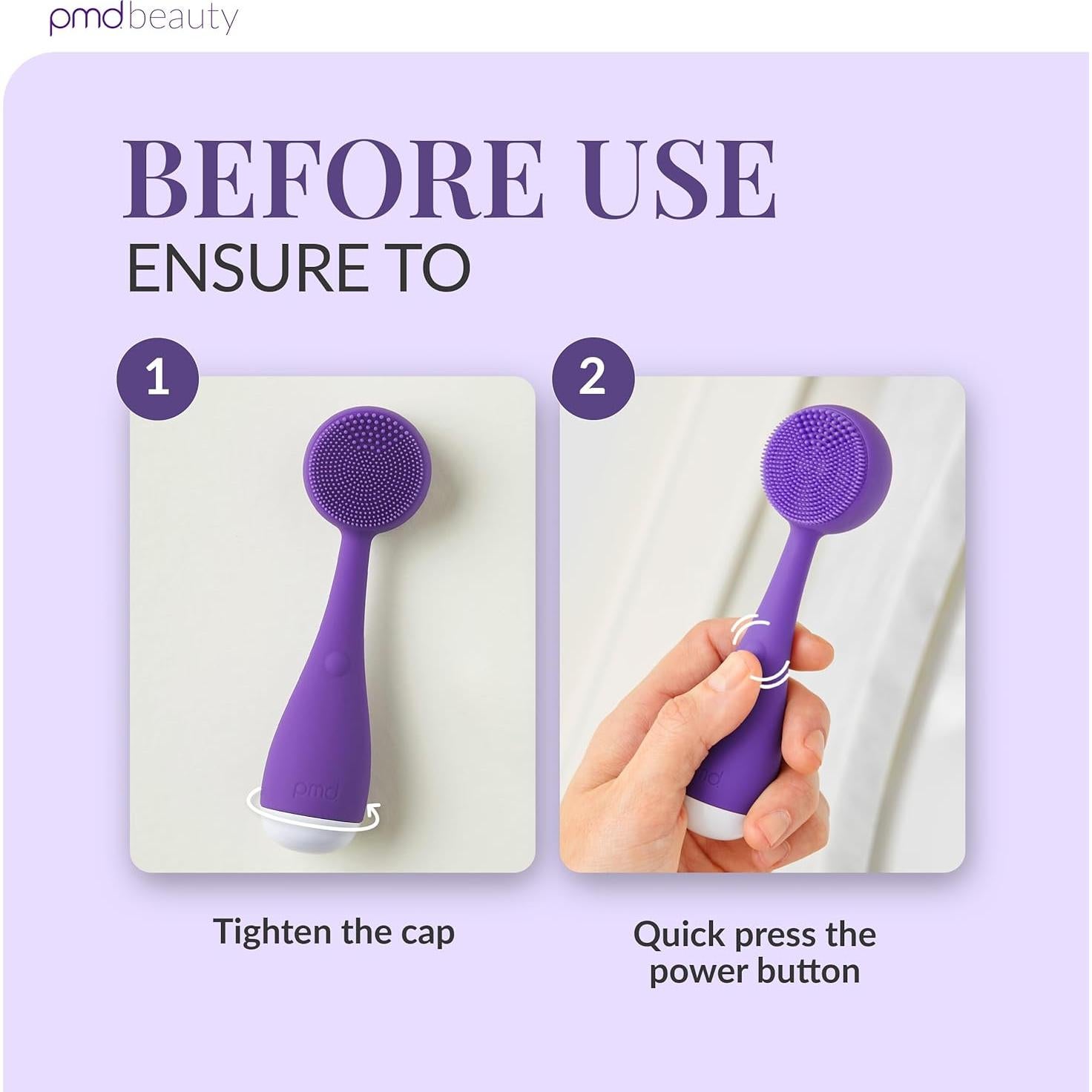 Dispositivo de Limpieza Facial PMD Clean Mini - Silicona, Impermeable, Antienvejecimiento