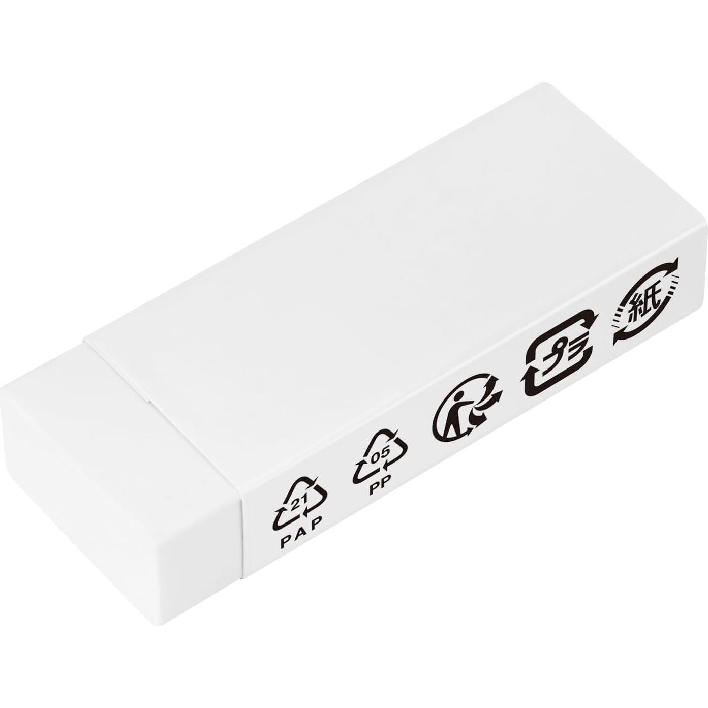 Borrador Blanco en Bloque Amazon Basics - Paquete de 10
