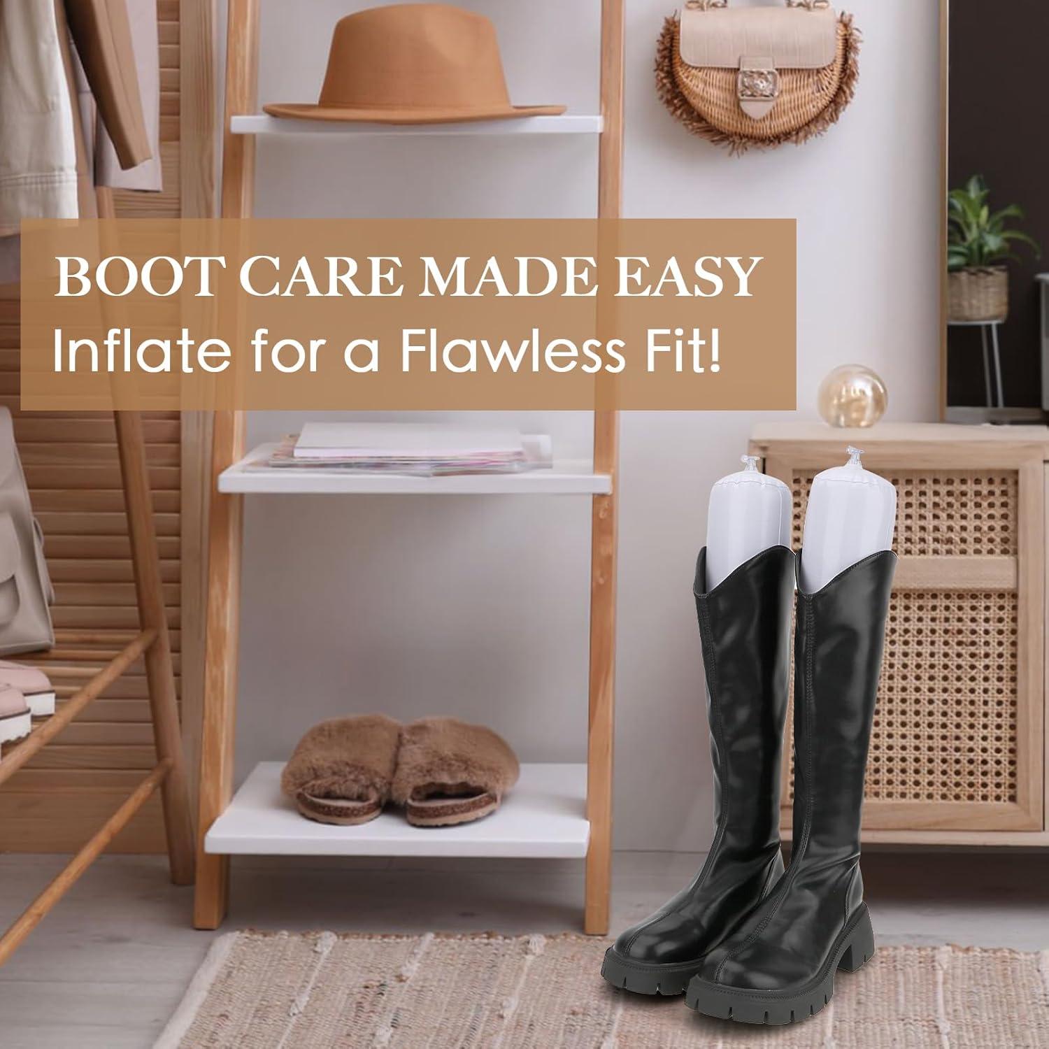 Formadores Inflables para Botas kilofly - 3 Pares - 46cm Blanco