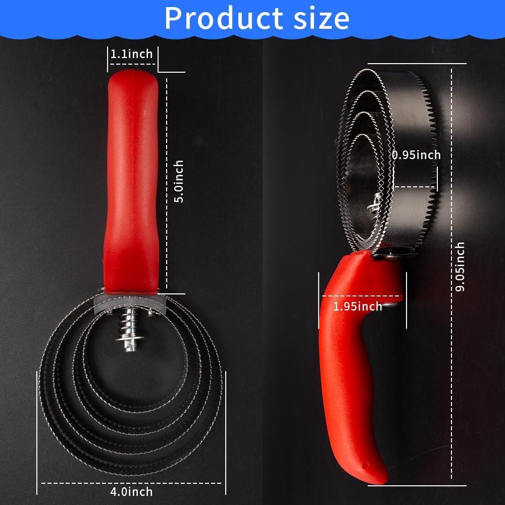 Cepillo Removedor de Escamas de Pescado Acero Inoxidable 2 Pzas