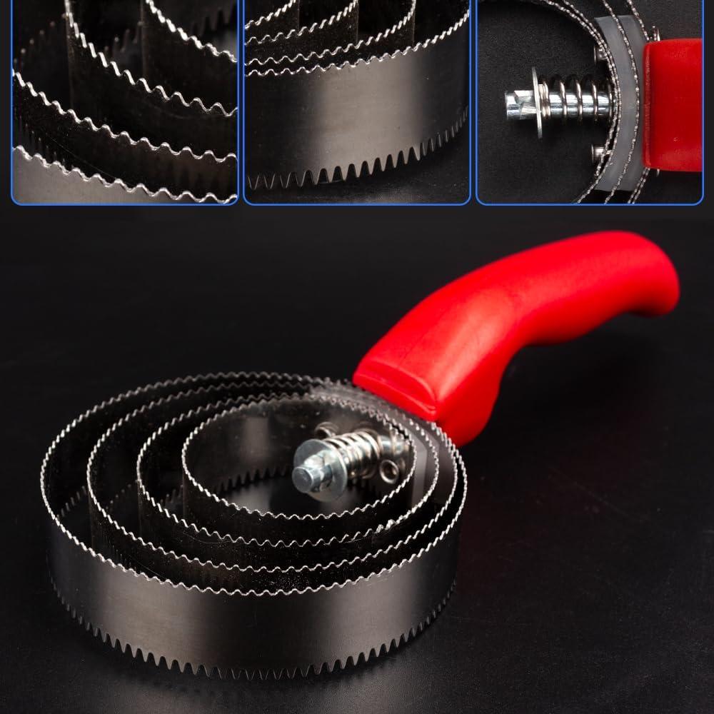 Cepillo Removedor de Escamas de Pescado Acero Inoxidable 2 Pzas