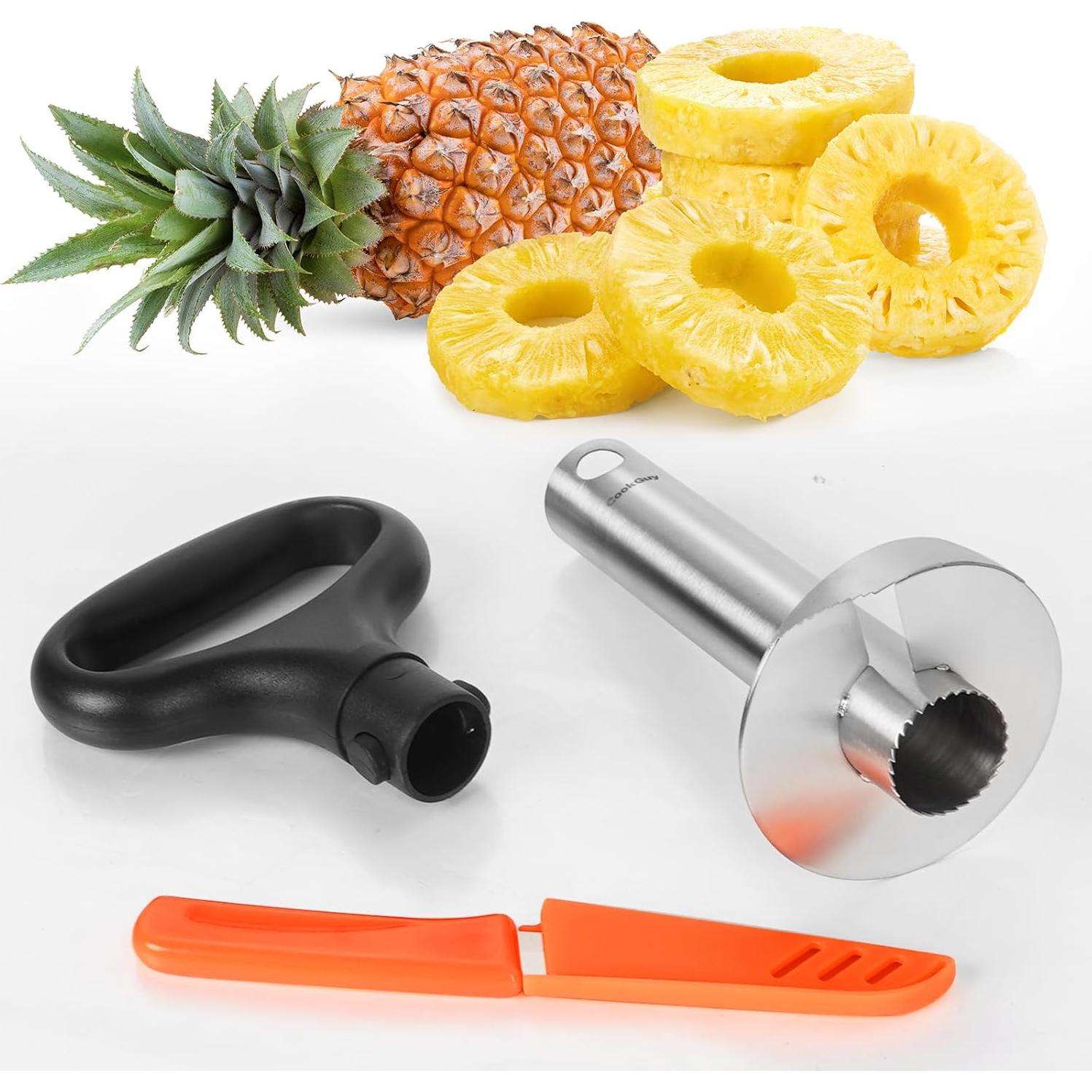 Cortador y Rebanador de Piña Cook Guy - Acero Inoxidable