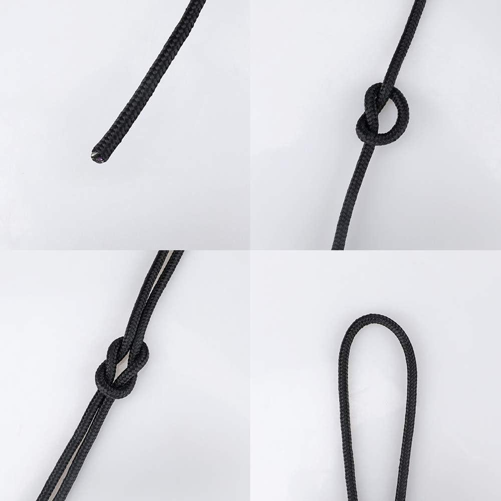 Cuerda de Nylon Trenzada 6MM x 30M jijAcraft Negra Resistente