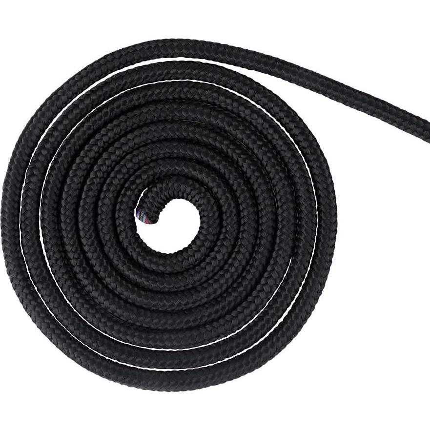 Cuerda de Nylon Trenzada 6MM x 30M jijAcraft Negra Resistente