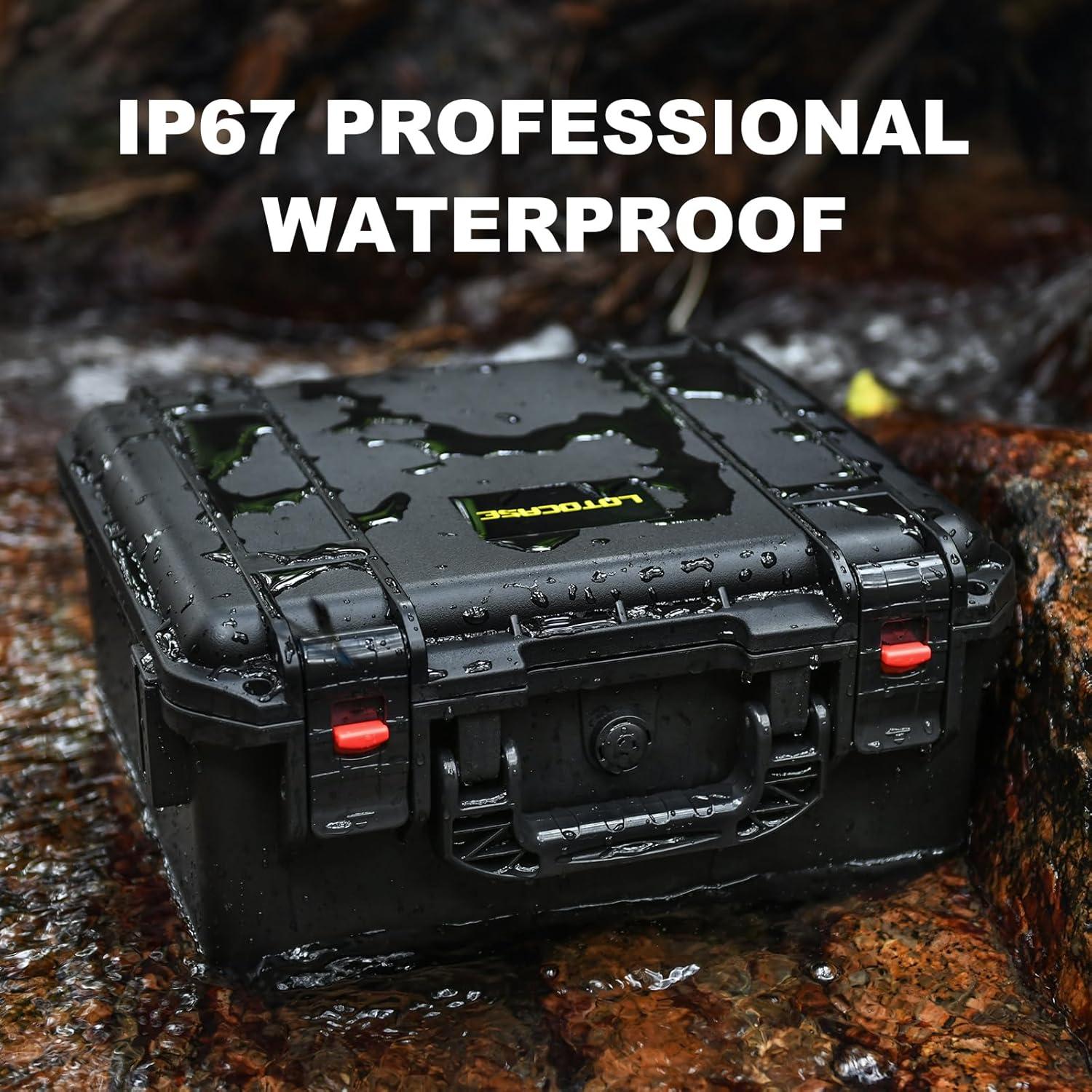 Caja de Almacenamiento para Baterías Milwaukee LOTOCASE 33.4x20.3cm